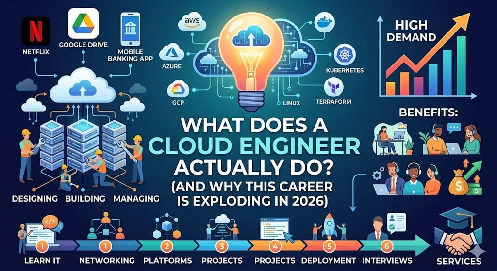 What Does a Cloud Engineer Actually Do? (And Why This Career Is Exploding in 2026)