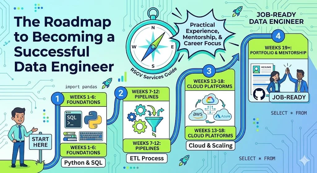 How to Become a Successful Data Engineer (Even If You’re Starting From Scratch)