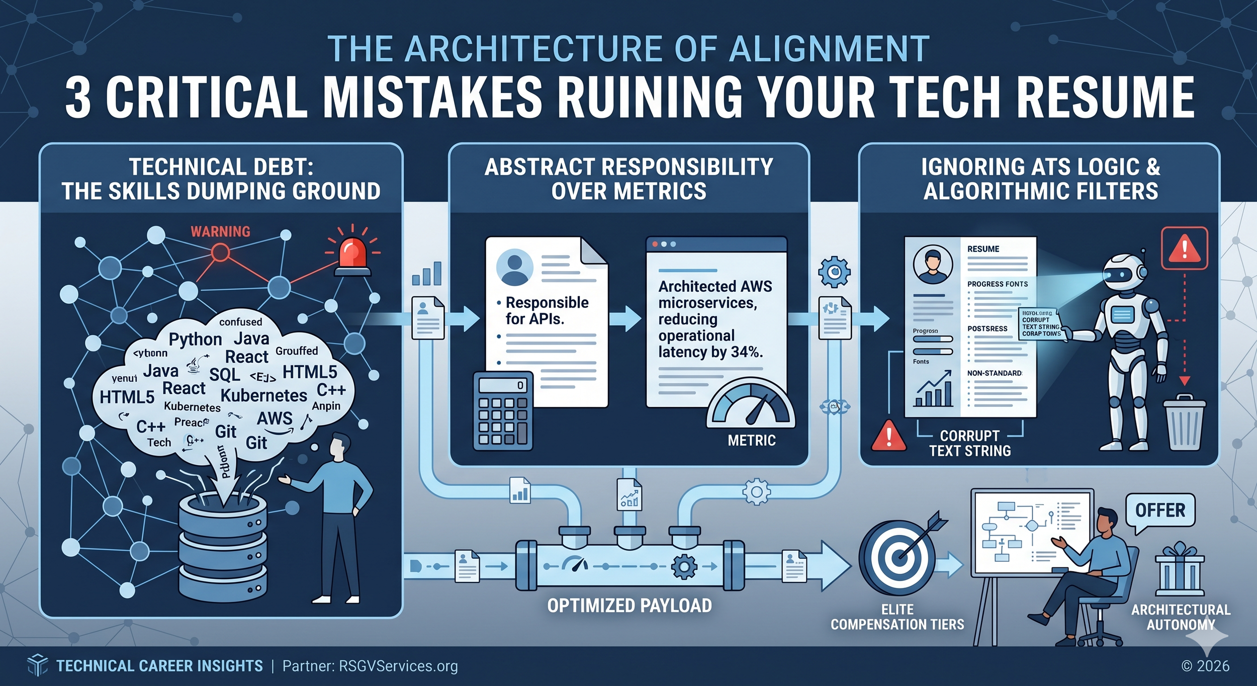 3 Critical Mistakes Ruining Your Tech Resume