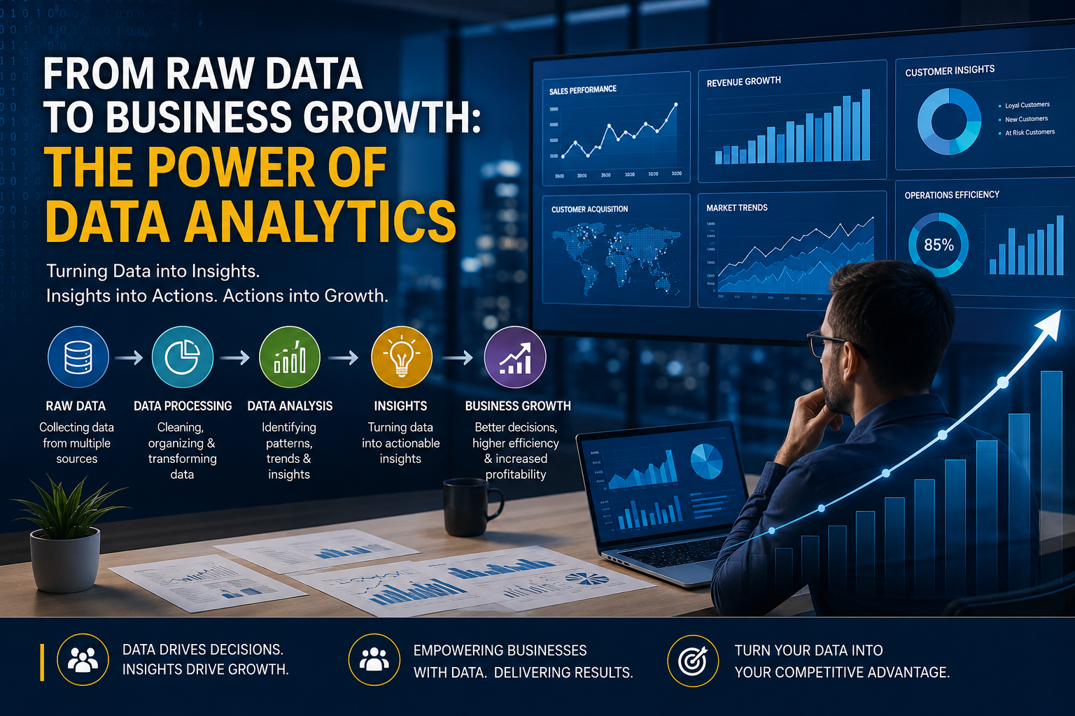 From Raw Data to Business Growth: The Power of Data Analytics