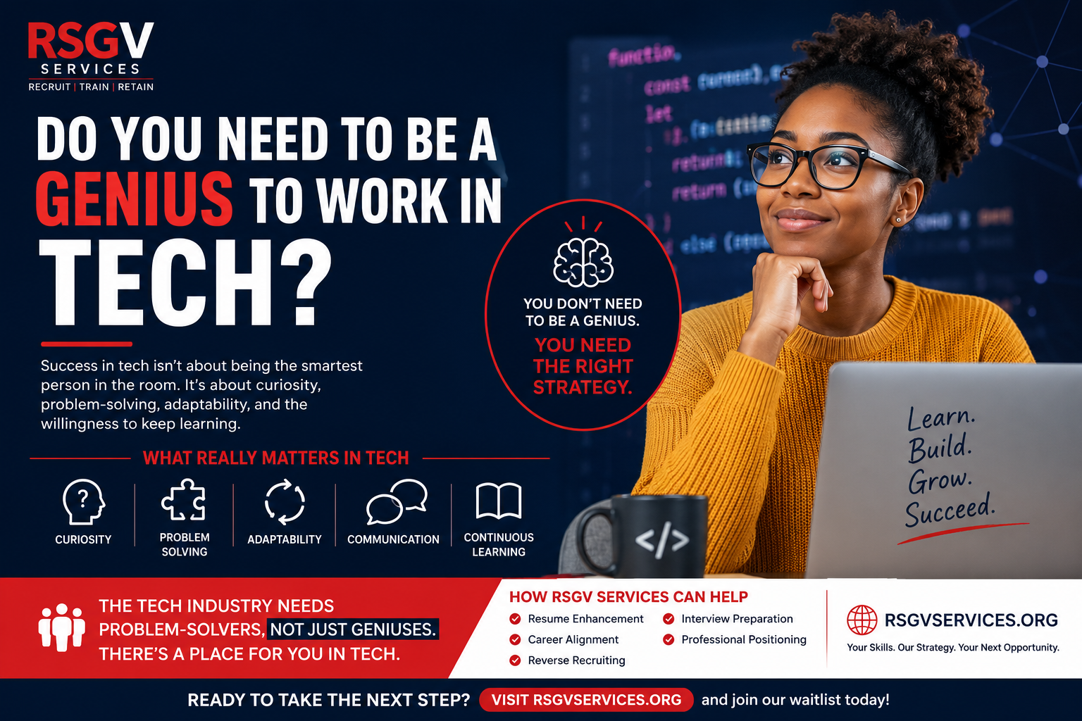 Do You Need to Be a Genius to Work in Tech? The Truth About Building a Successful Tech Career