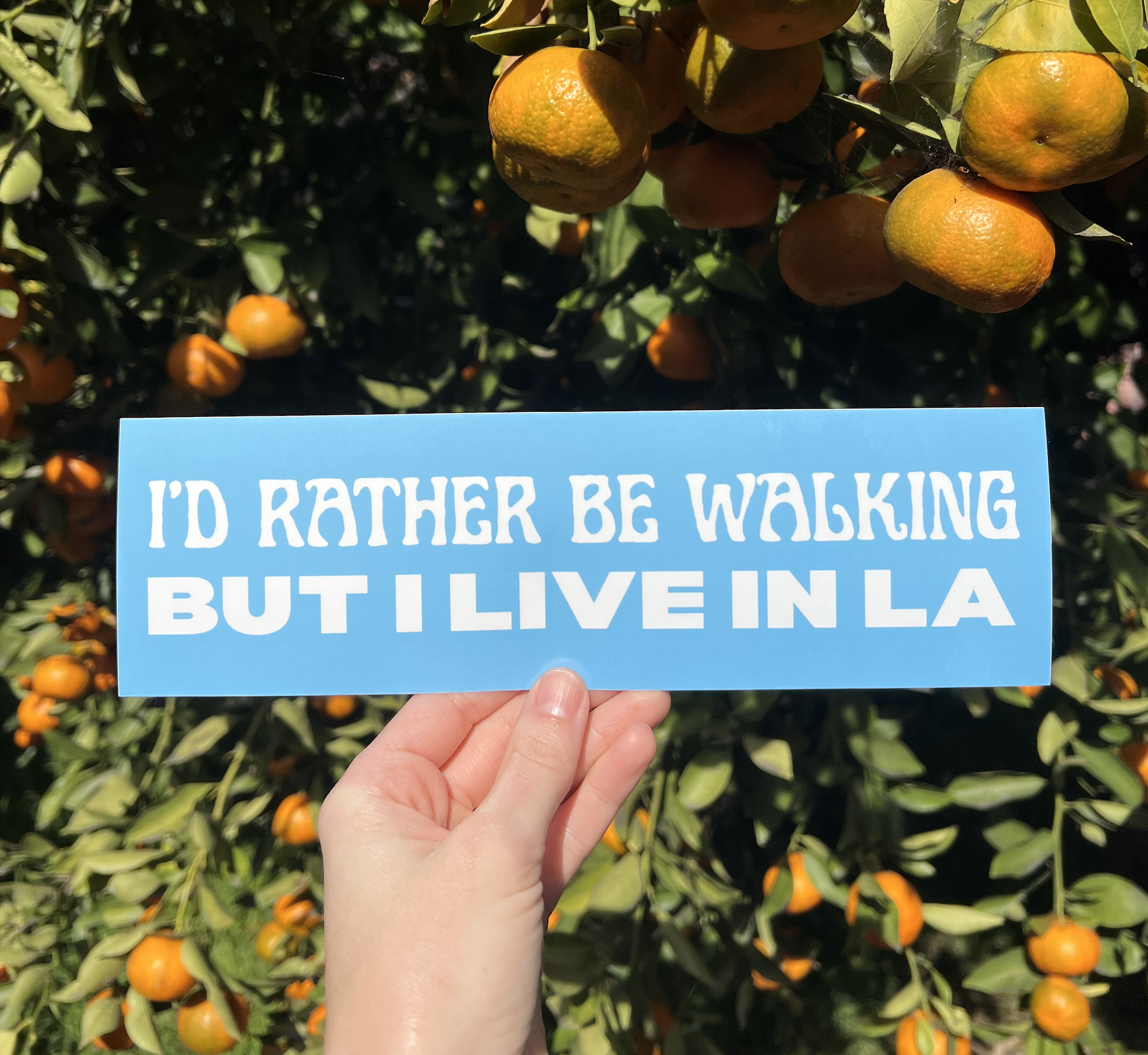 LA Bumper Sticker