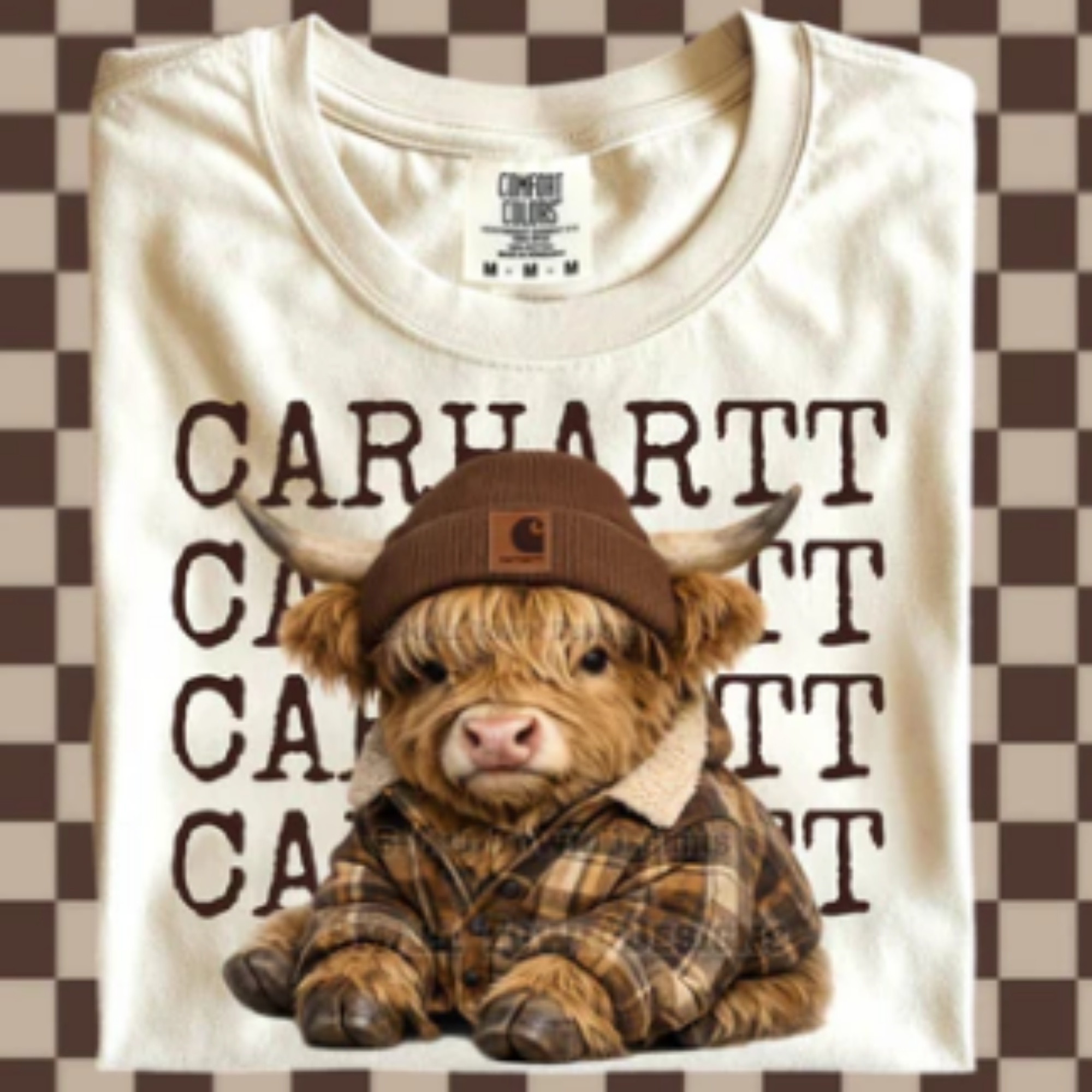 Carhartt Highland cow brown.png