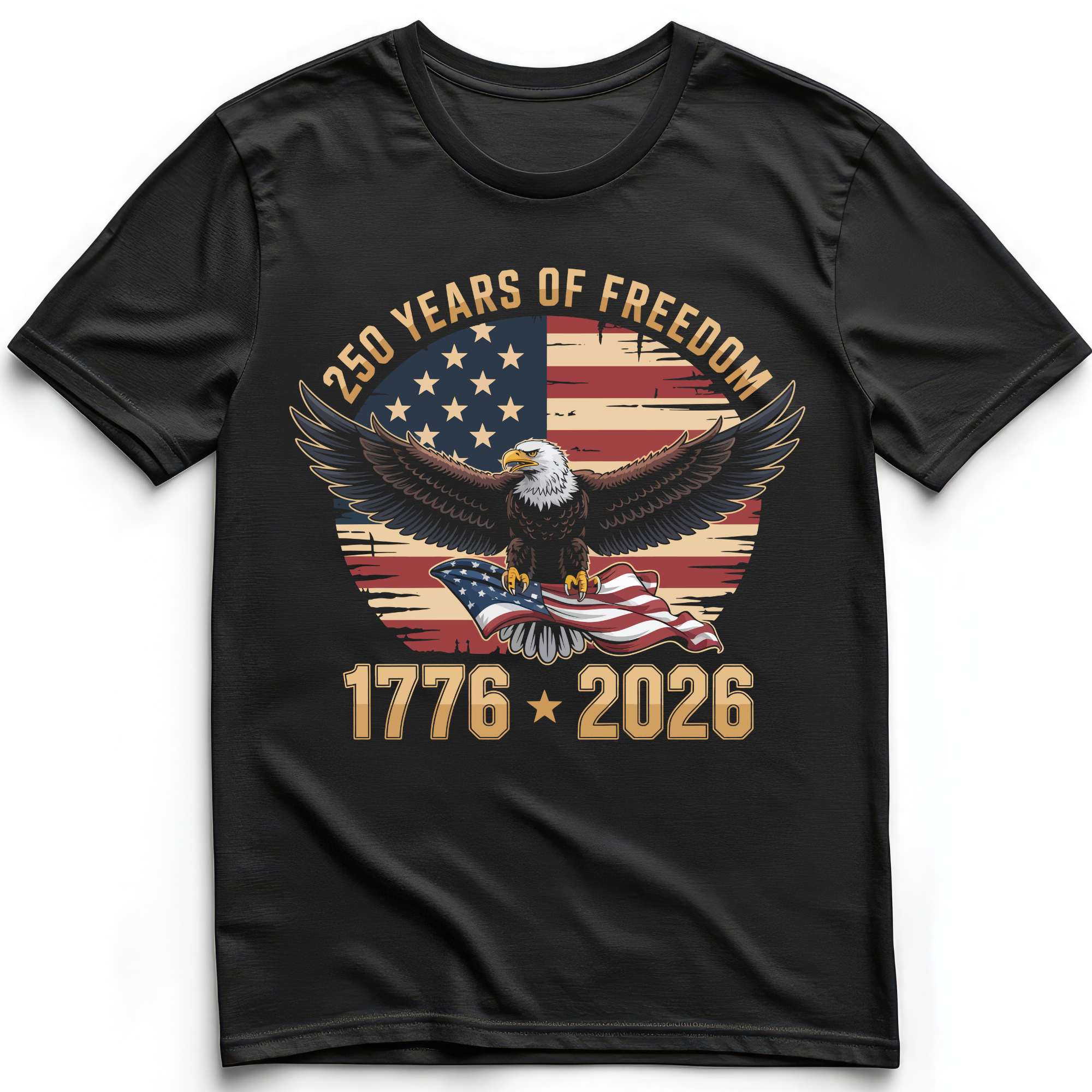 1776-2026 Freedom Eagle T-Shirt