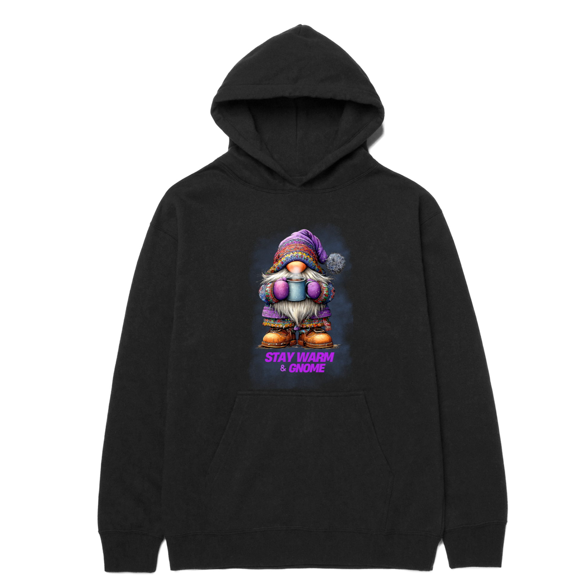 Stay Warm & Gnome Hoodie