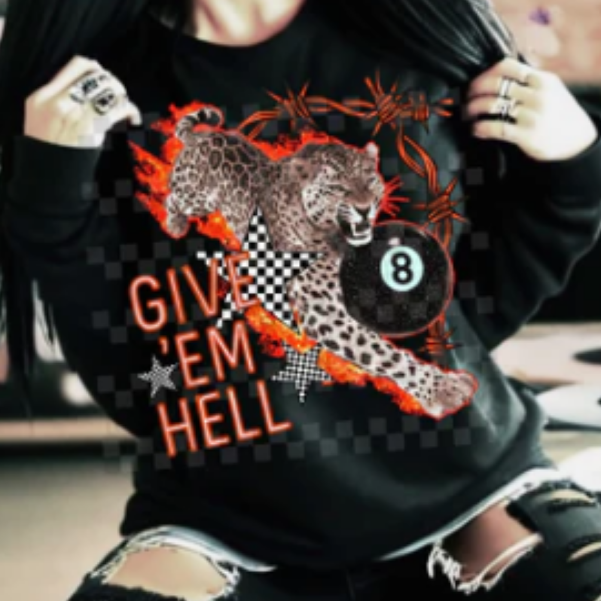 Give 'em hell Cheetah & 8 ball.png