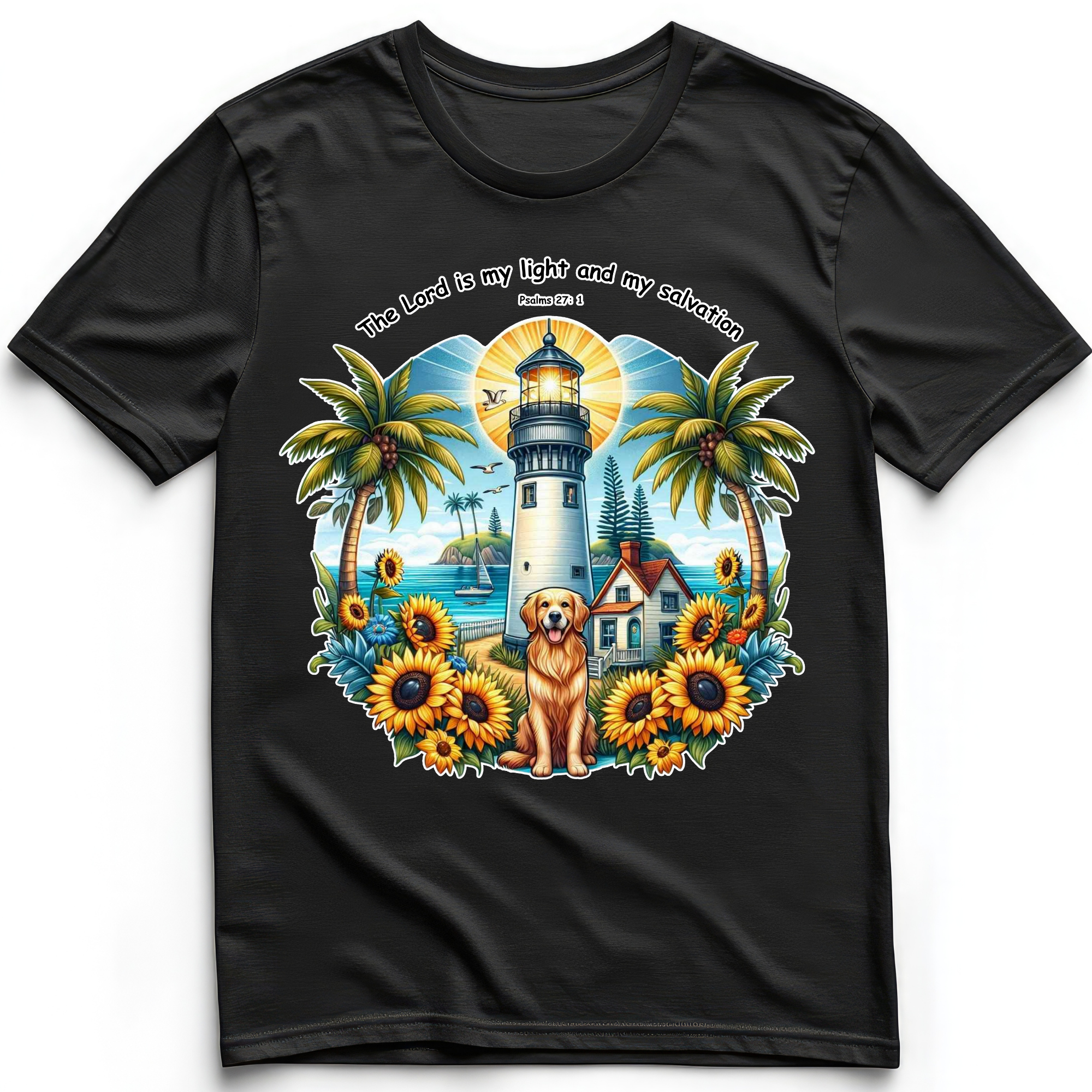 The Lord Is My Light and My Salvation T-Shirt