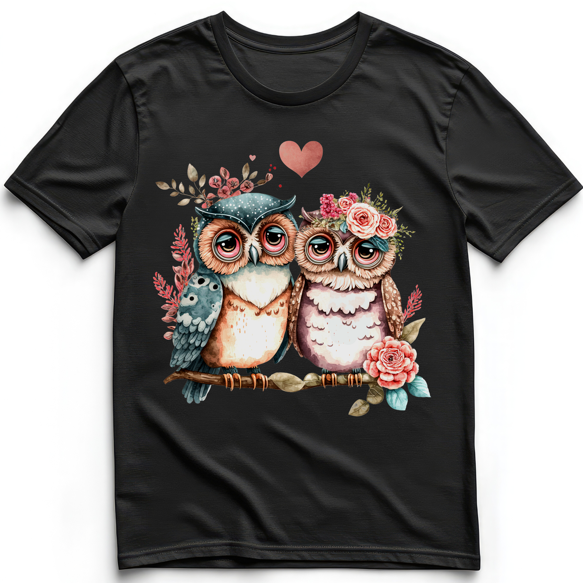 Owl's Valentine's Day T-Shirts