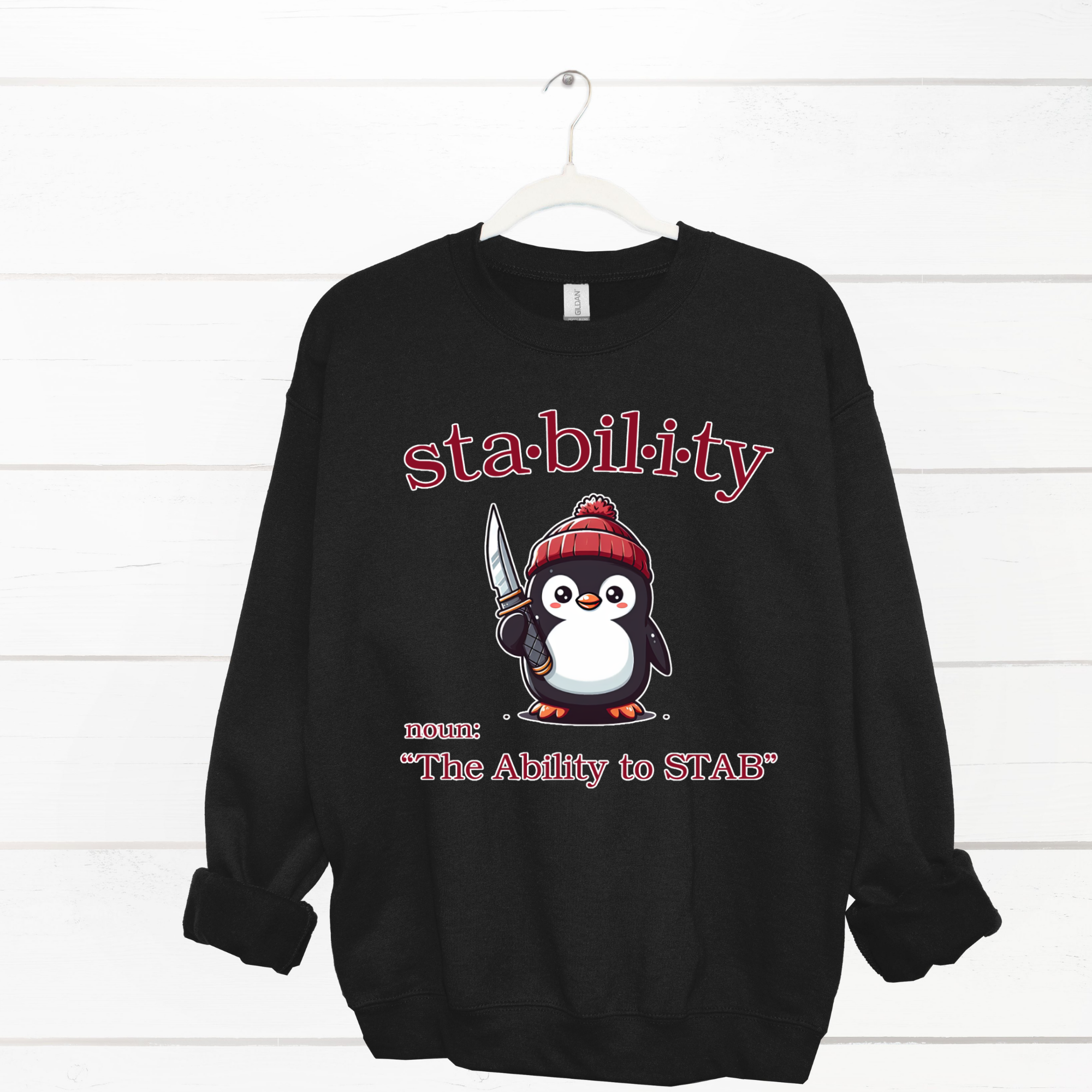 Stability The Ability To Stab Sweatshirt