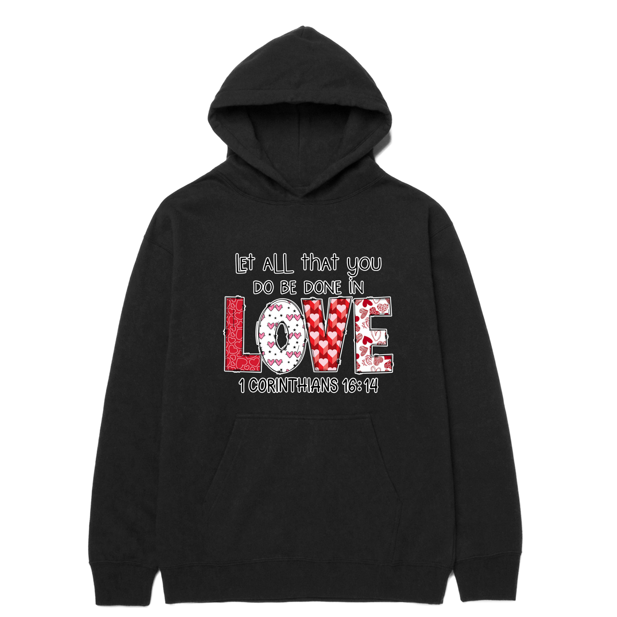 God says you are Valentine Love hoodie