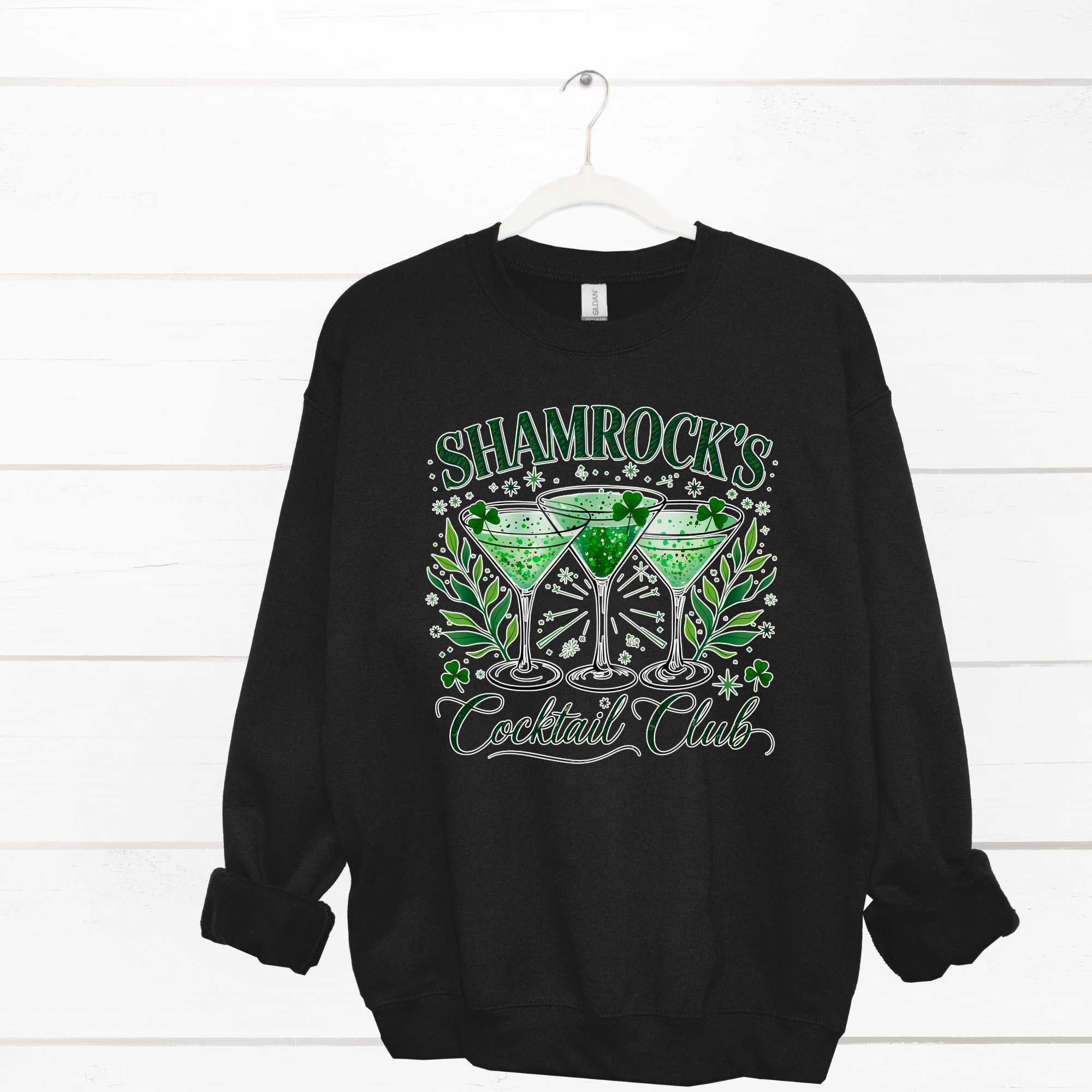 Shamrock's cocktail club Sweatshirt