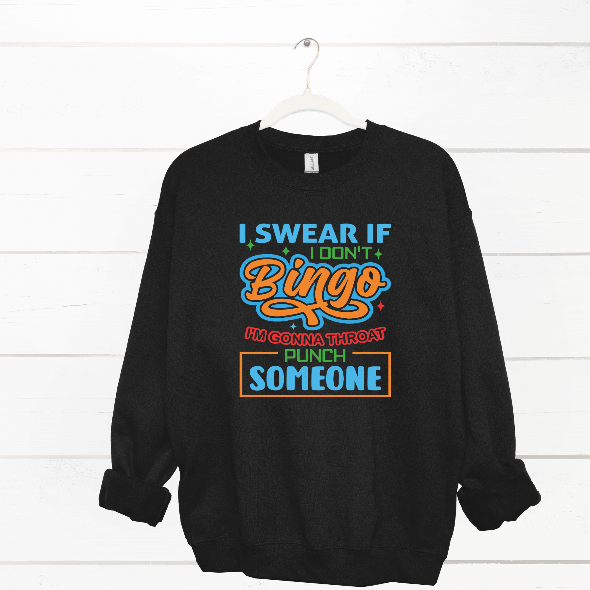 Throat Punch Bingo Sweatshirt