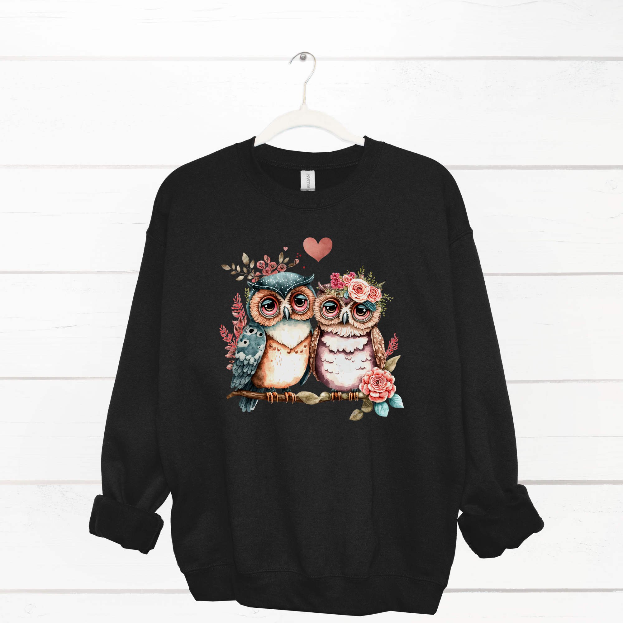 Owl's Valentine's Day Sweatshirt