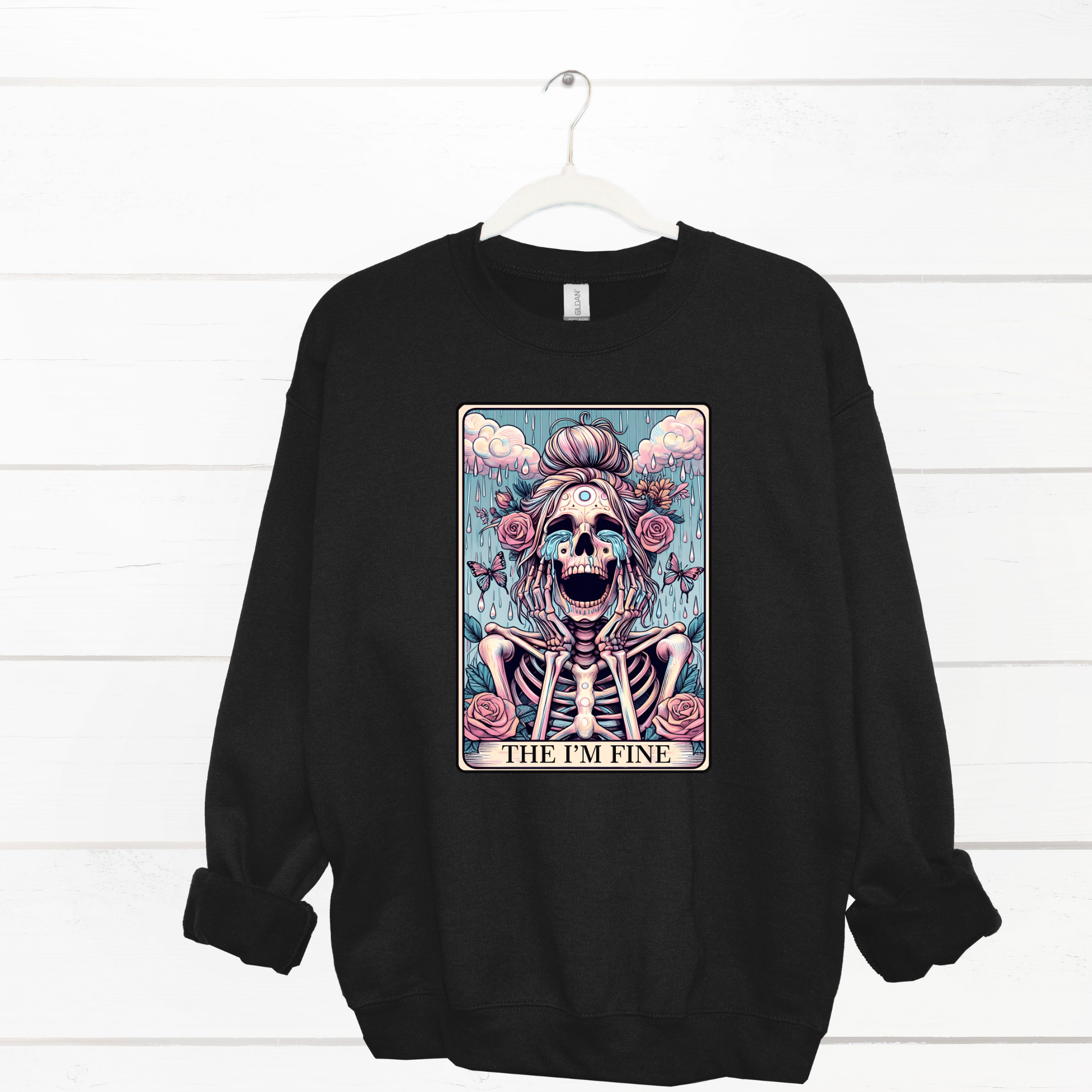 I'm Fine Skeleton Sweatshirt