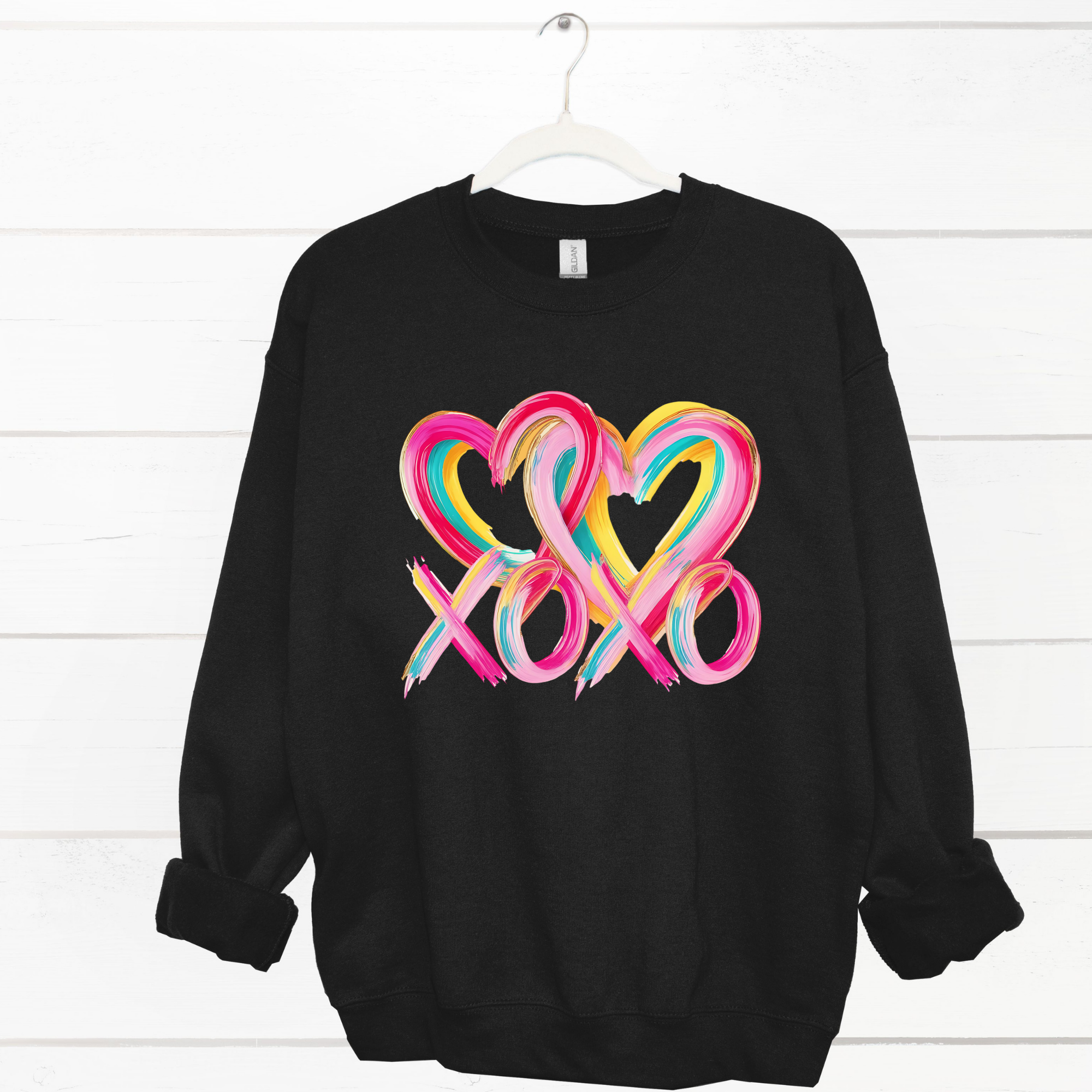 Valentines day heart XOXO sweatshirt