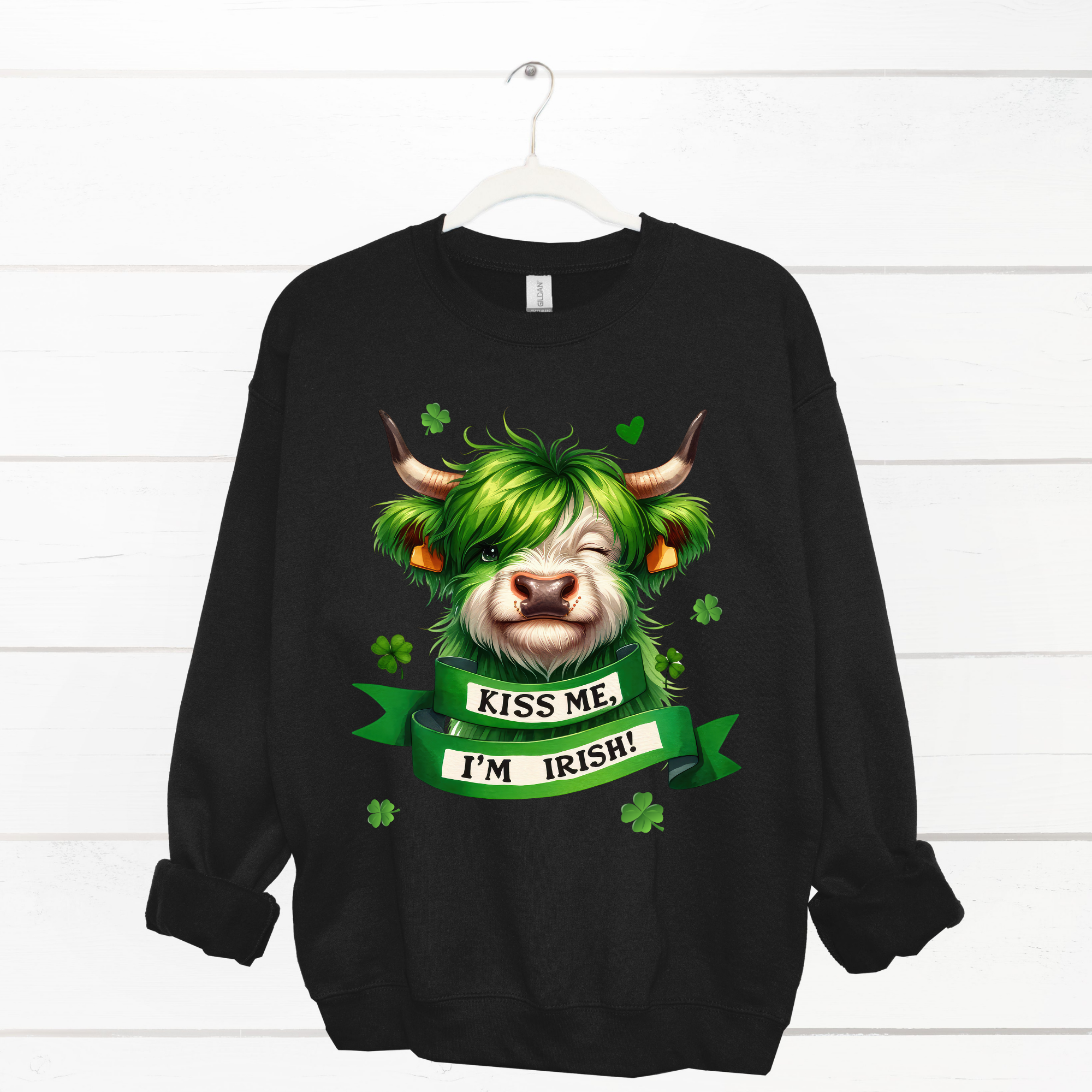 Kiss Me I'm Irish  Sweatshirt