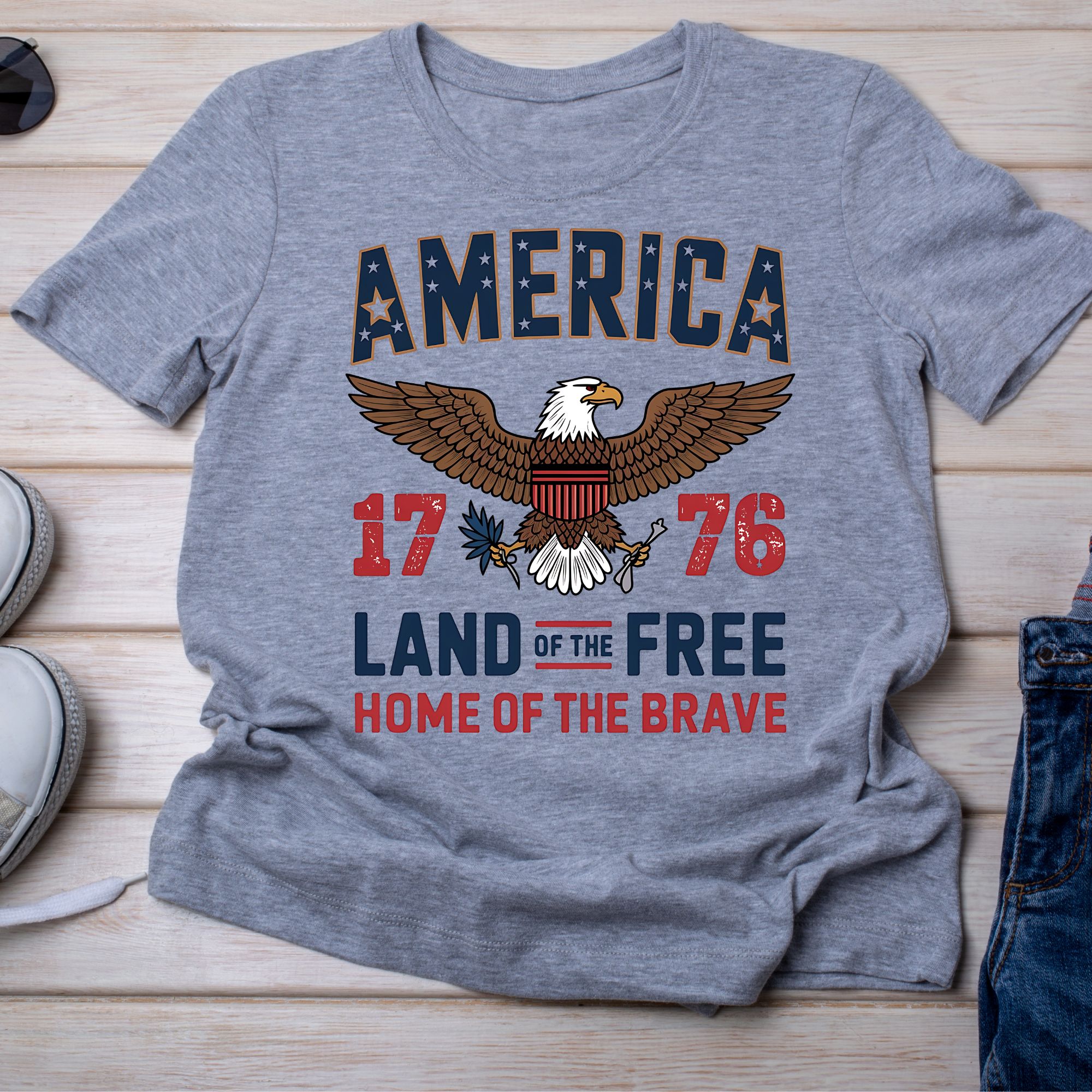 America Land of the Free Home of the Brave.png