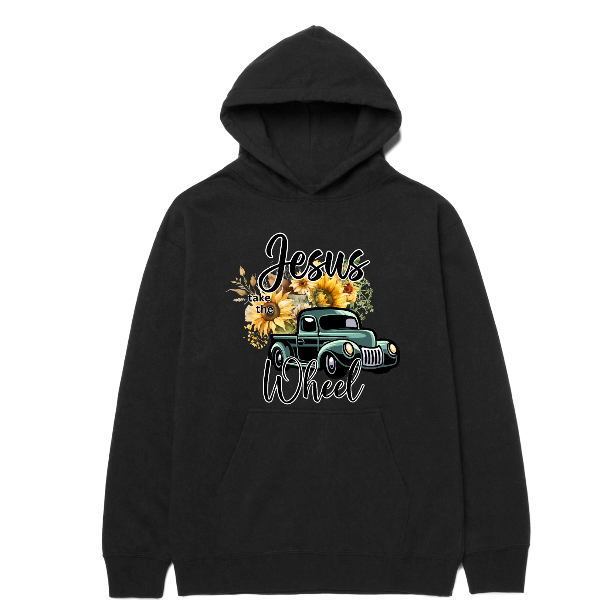 Jesus Take The Wheel Hoodie