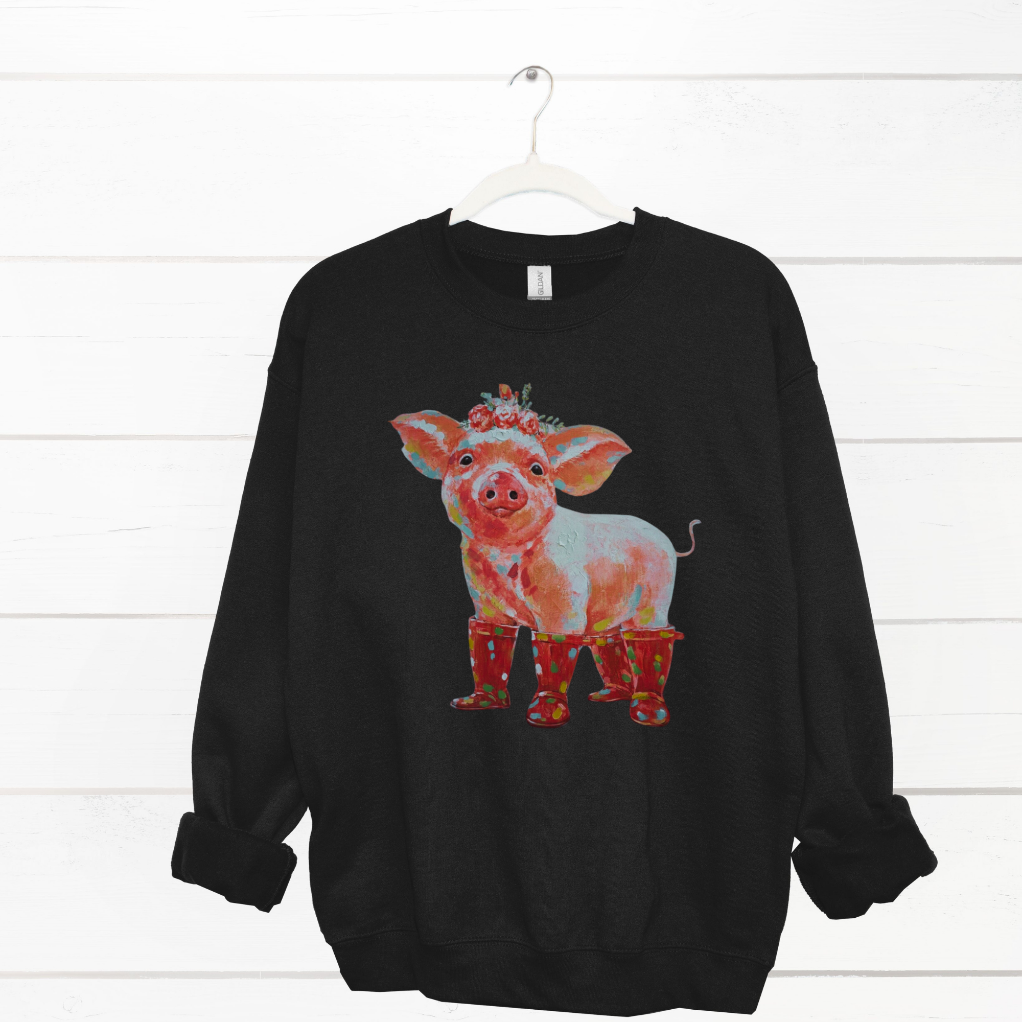 Painted Pig Sweatshirt