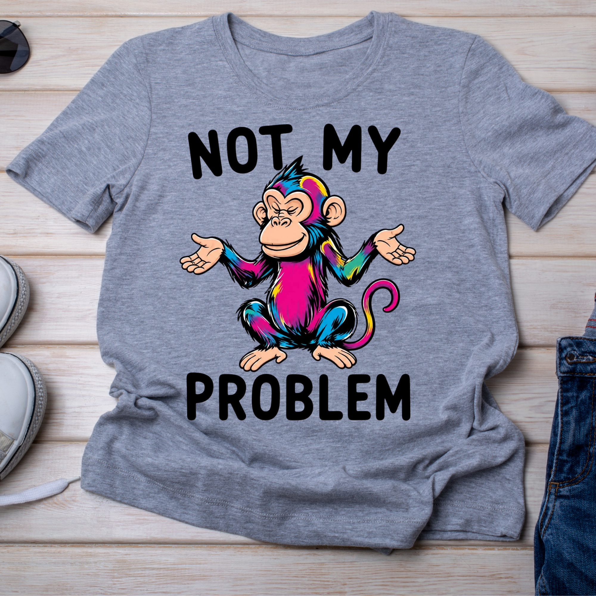 not my problem monkey.png