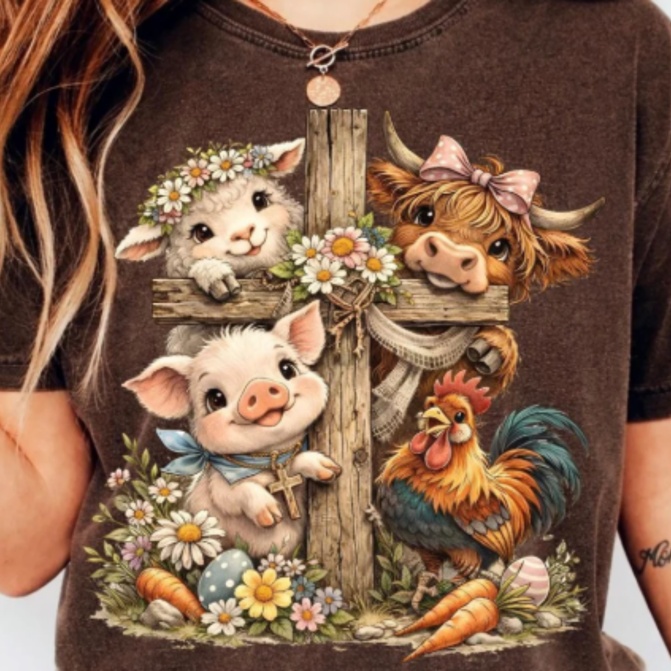 Farm Animals With Cross.png