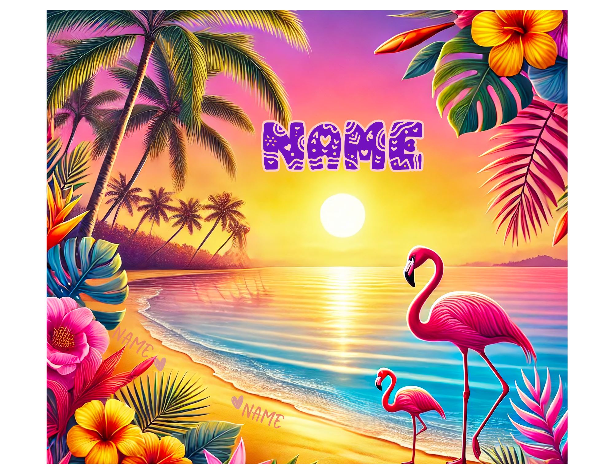 BEACH WITH FLAMINGOS.png