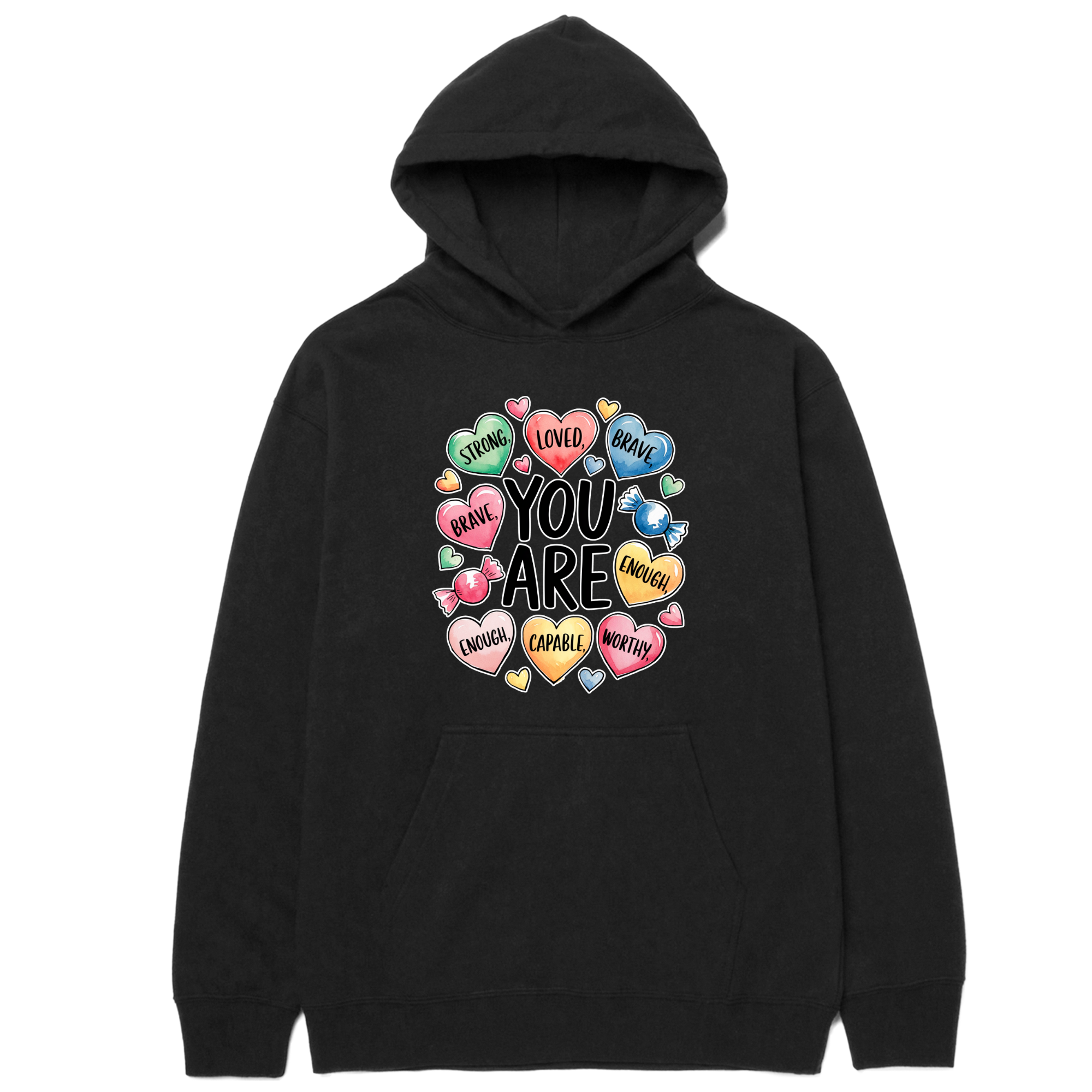 Self Love Valentine Heart Christian  Hoodie