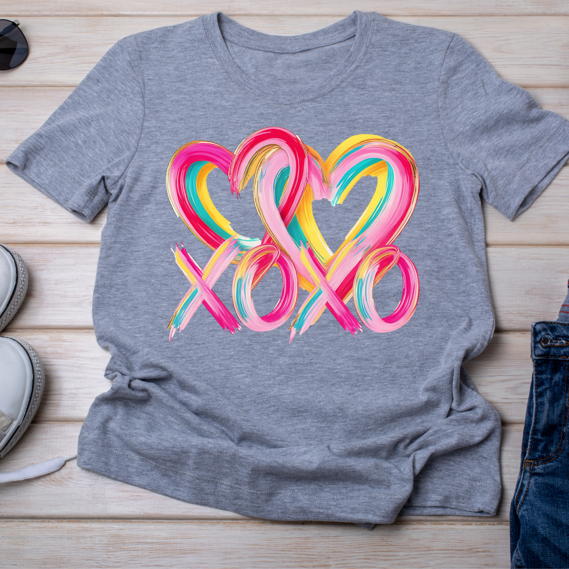 Valentines day heart XOXO.png