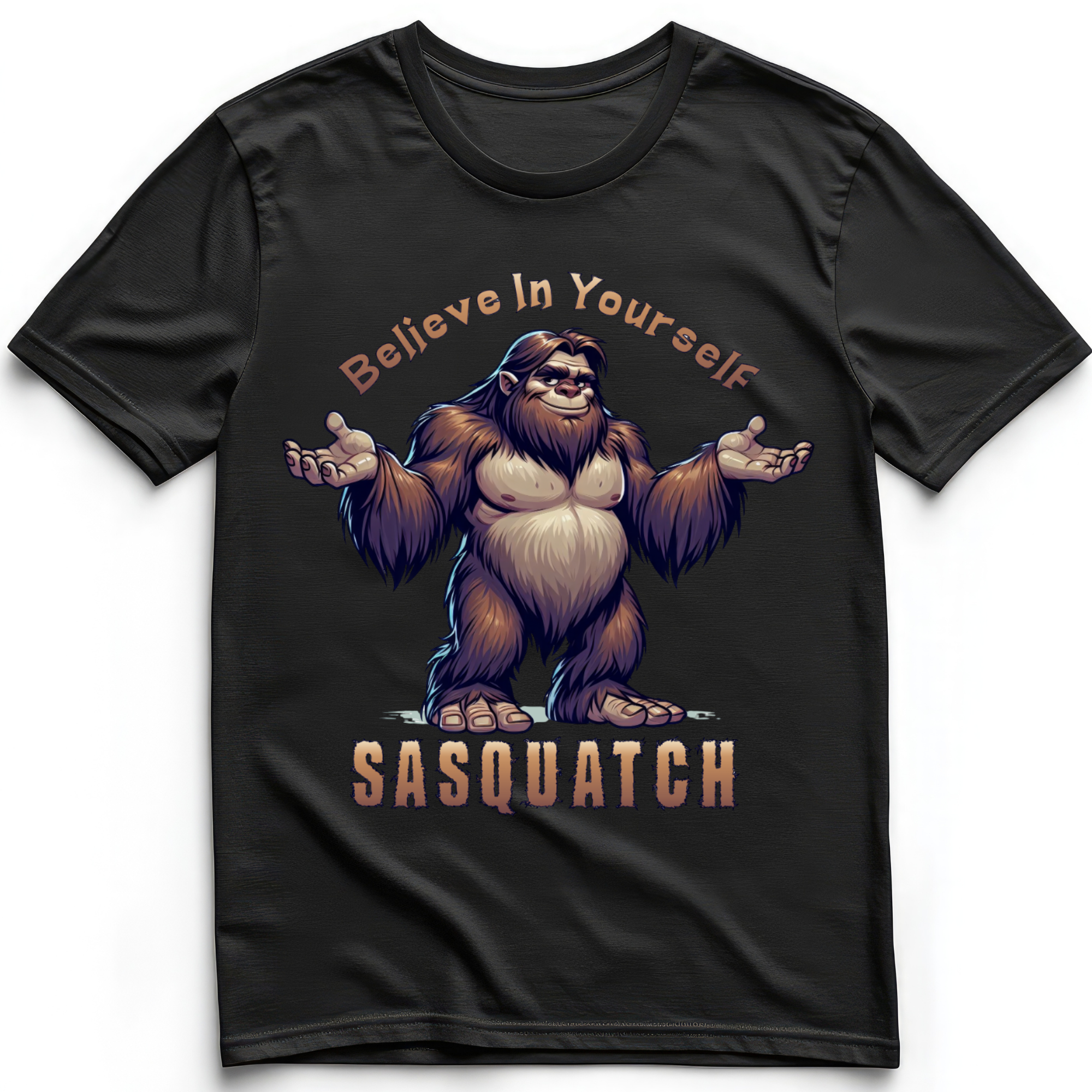 Believe in Yourself Sasquatch T-Shirt