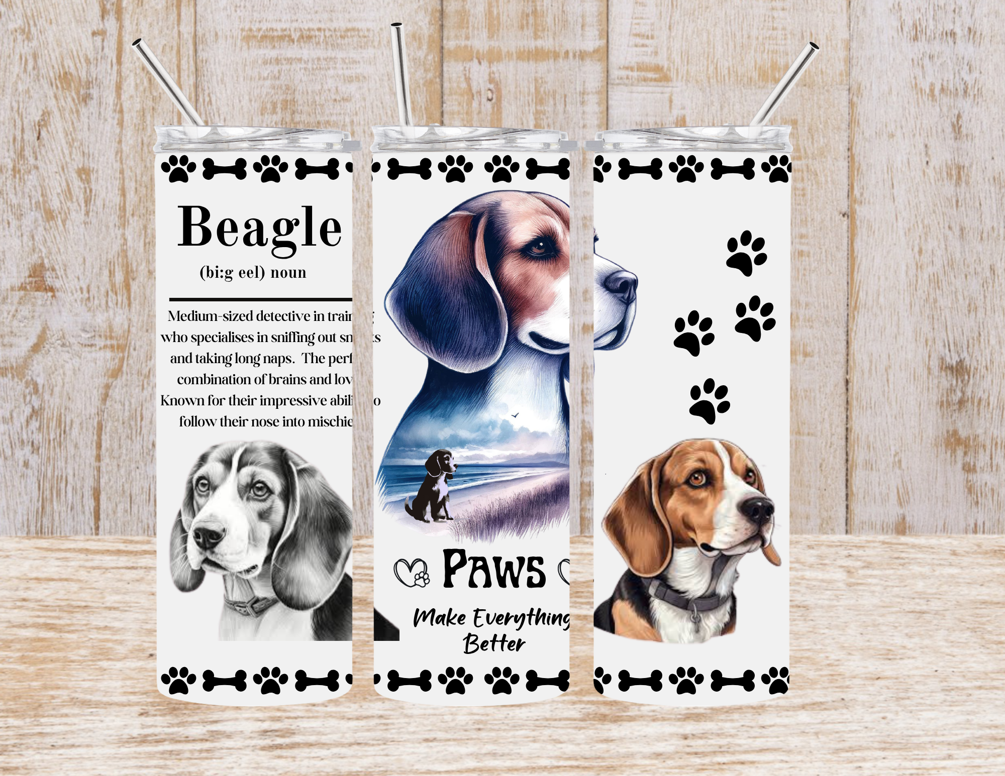 Beagle paws
