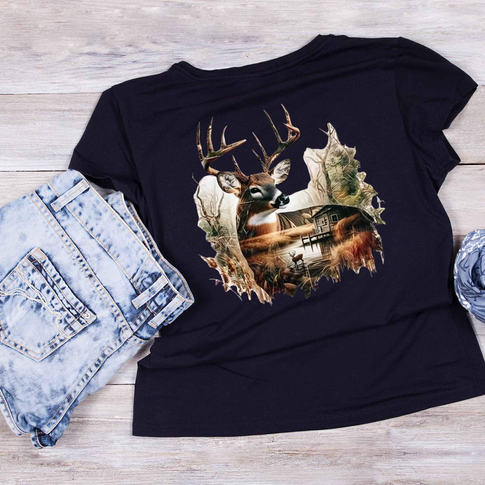 Deer With Hunting Scene.png