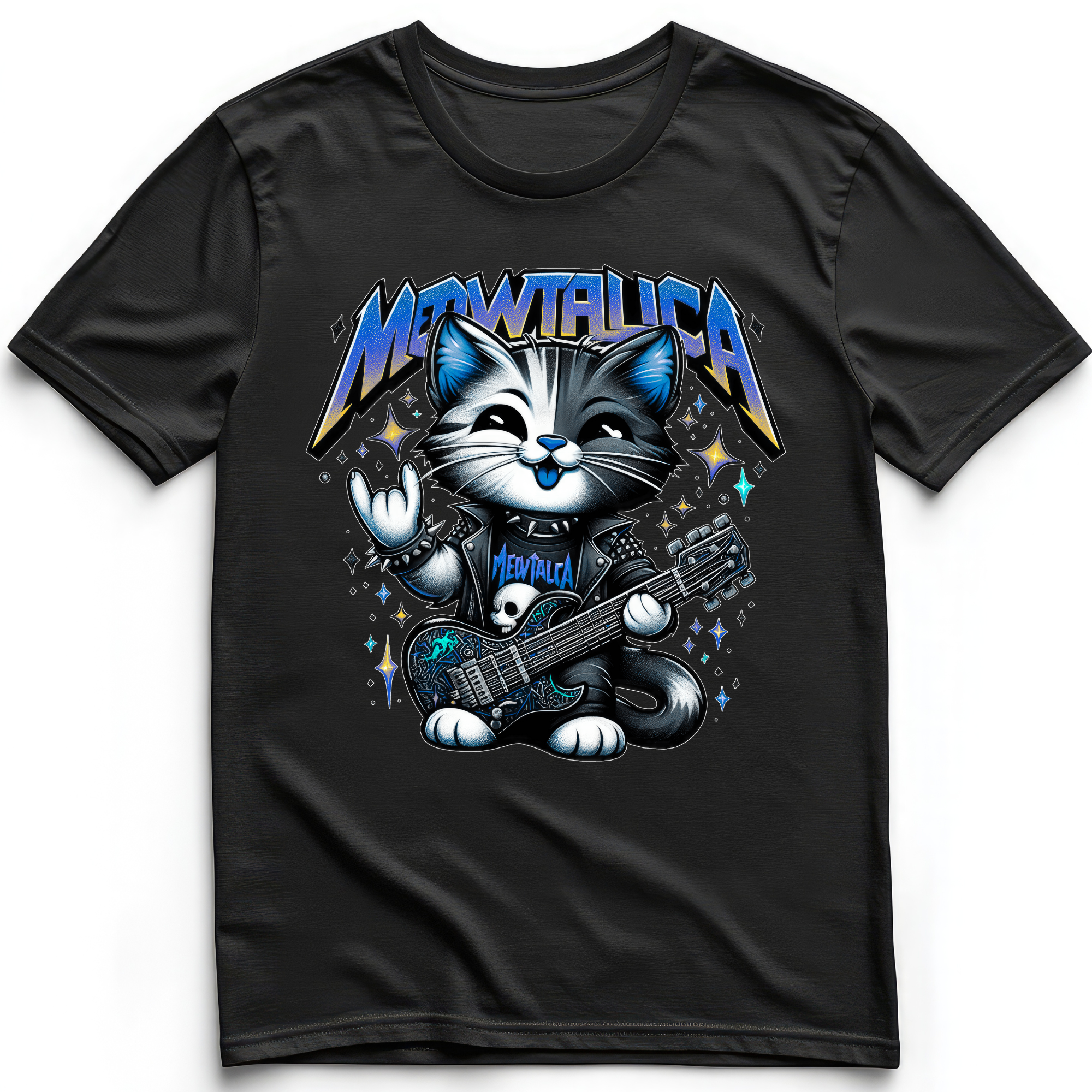 Meowtallica  Metallica Cat T-Shirt