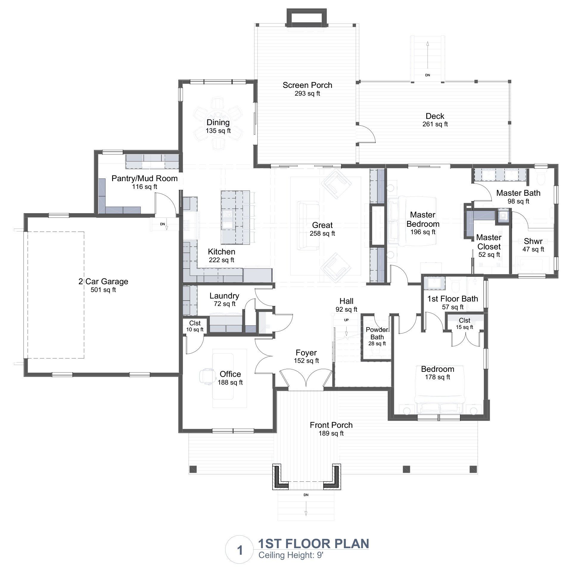 River Walk House 1st Floor