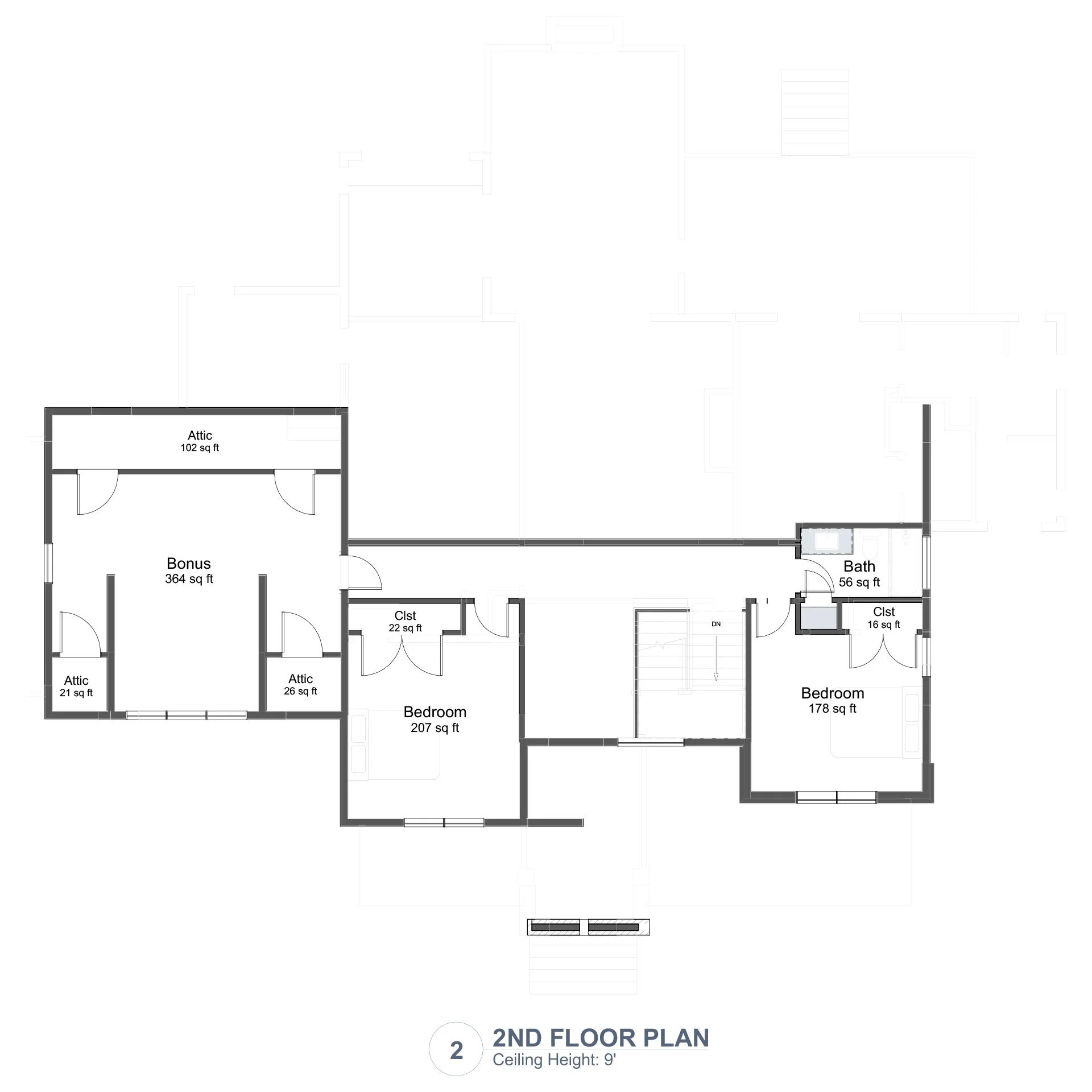 River Walk House 2nd Floor