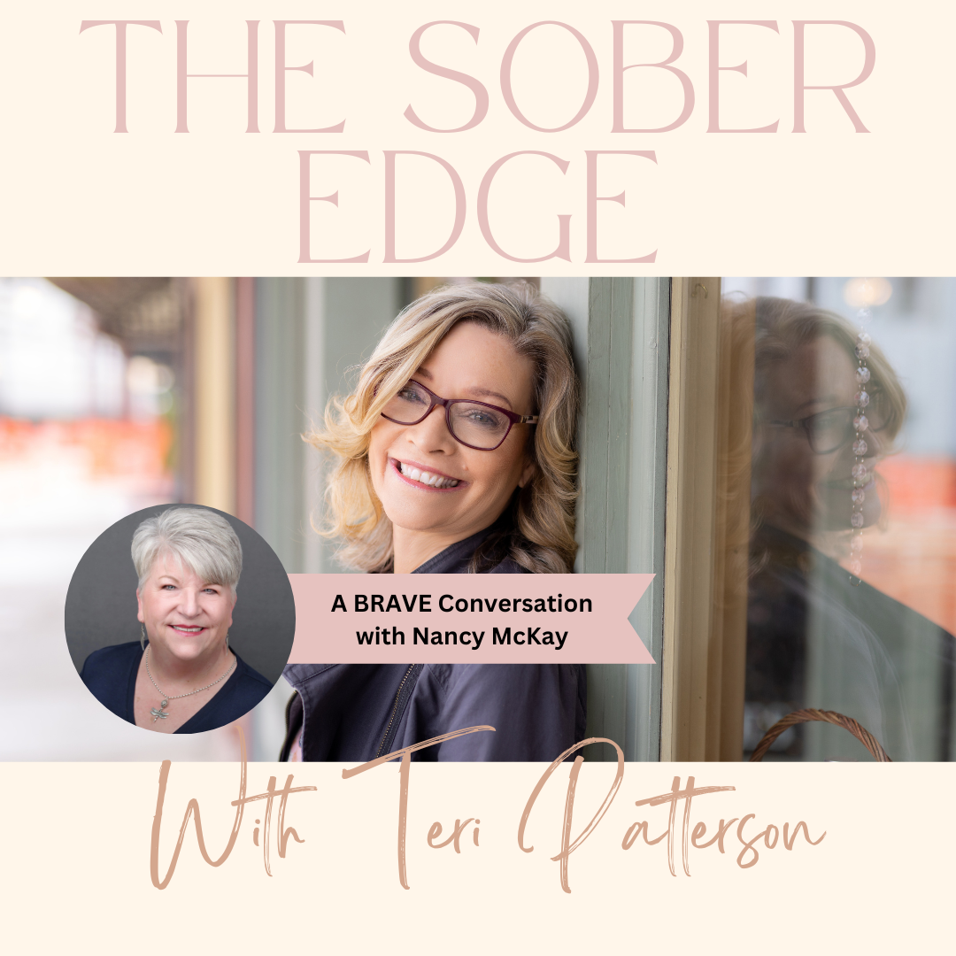 The Sober Edge Podcast Cover Episode 193 with Nancy McKay