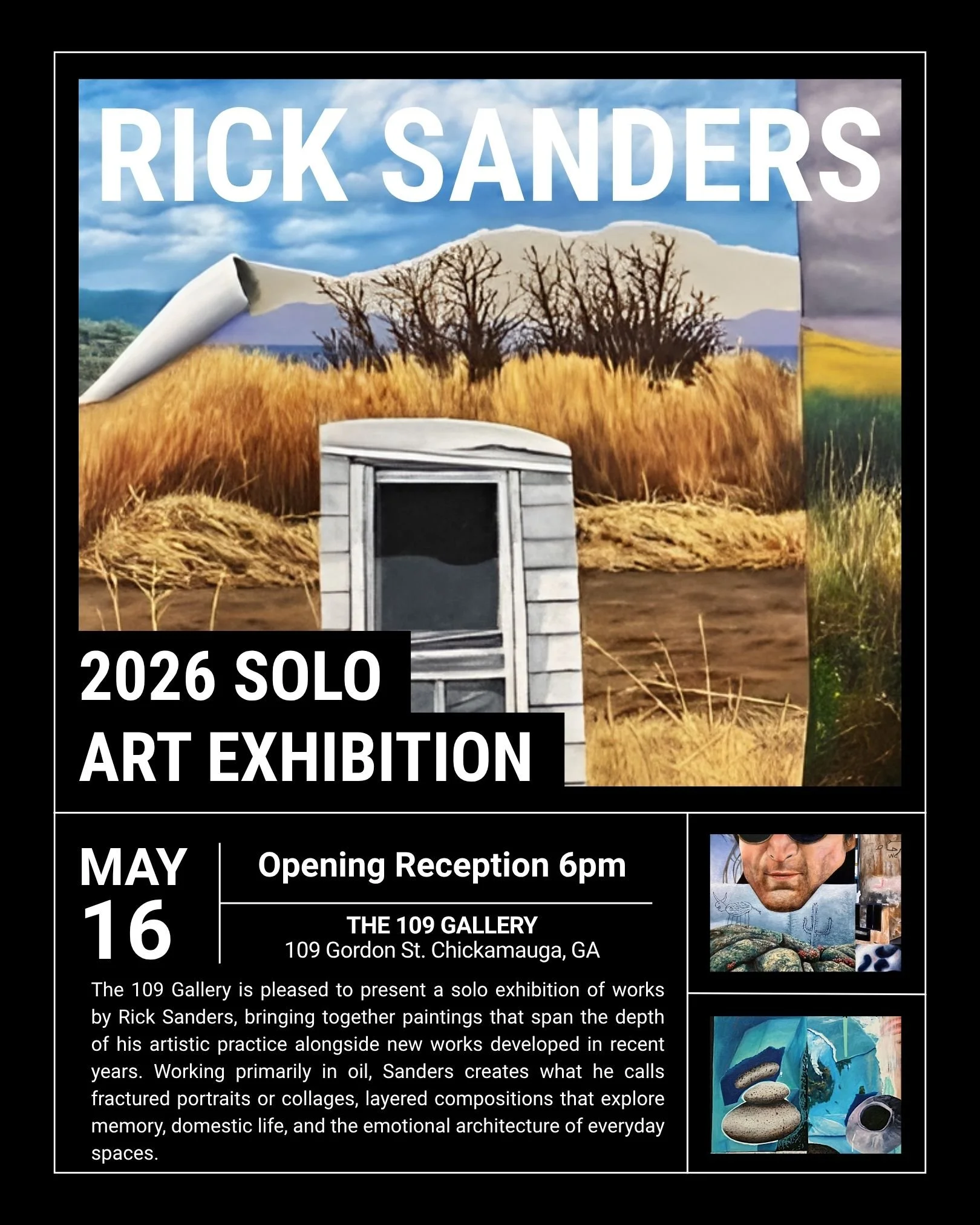 Rick Sanders Solo Art Show 