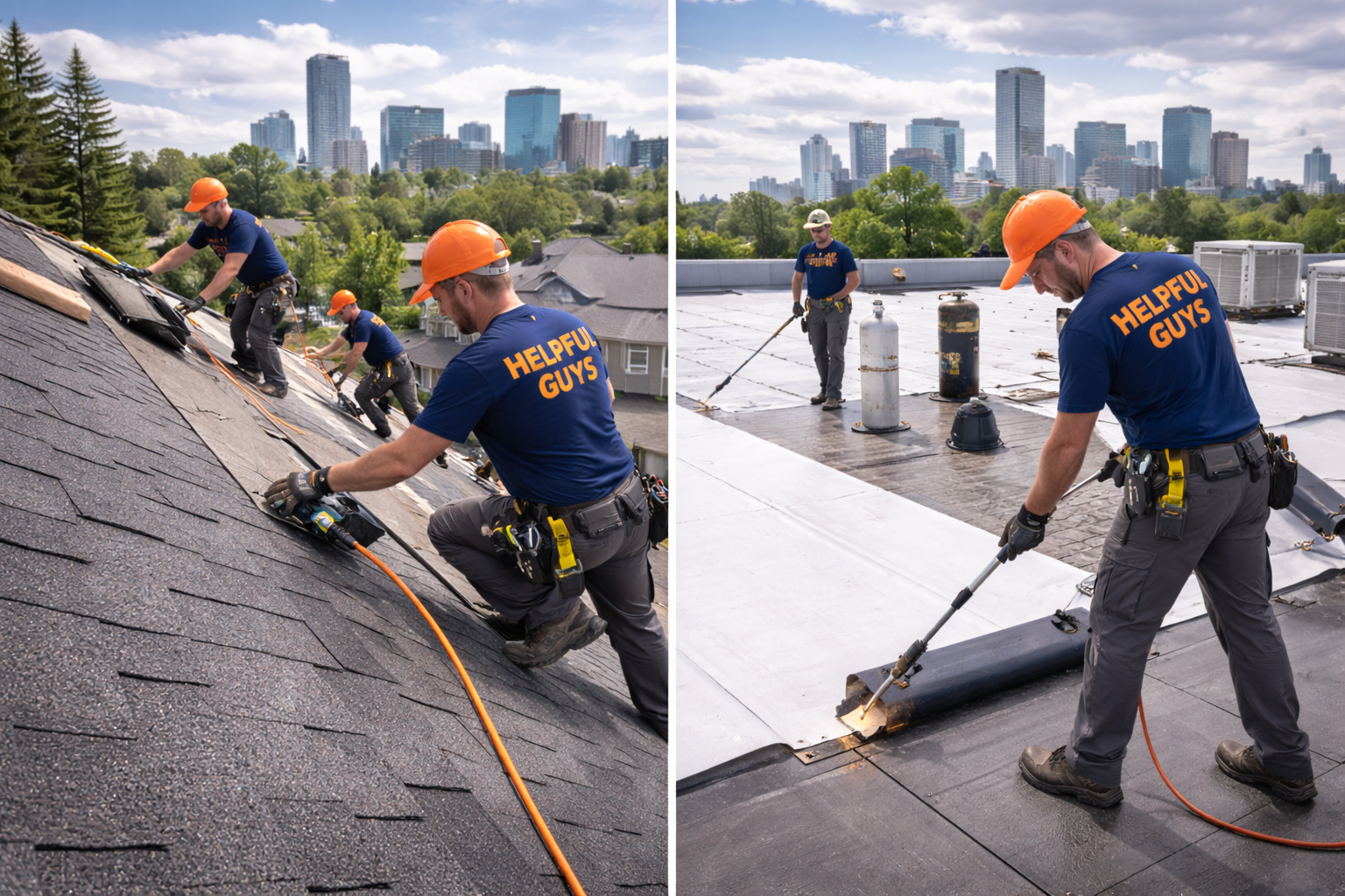 Roofing Services. Repair and installation. (Residential and Commercial Properties).