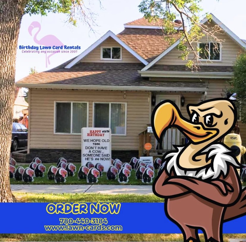 Birthday Lawn Card Rentals and Lawn Card Rentals