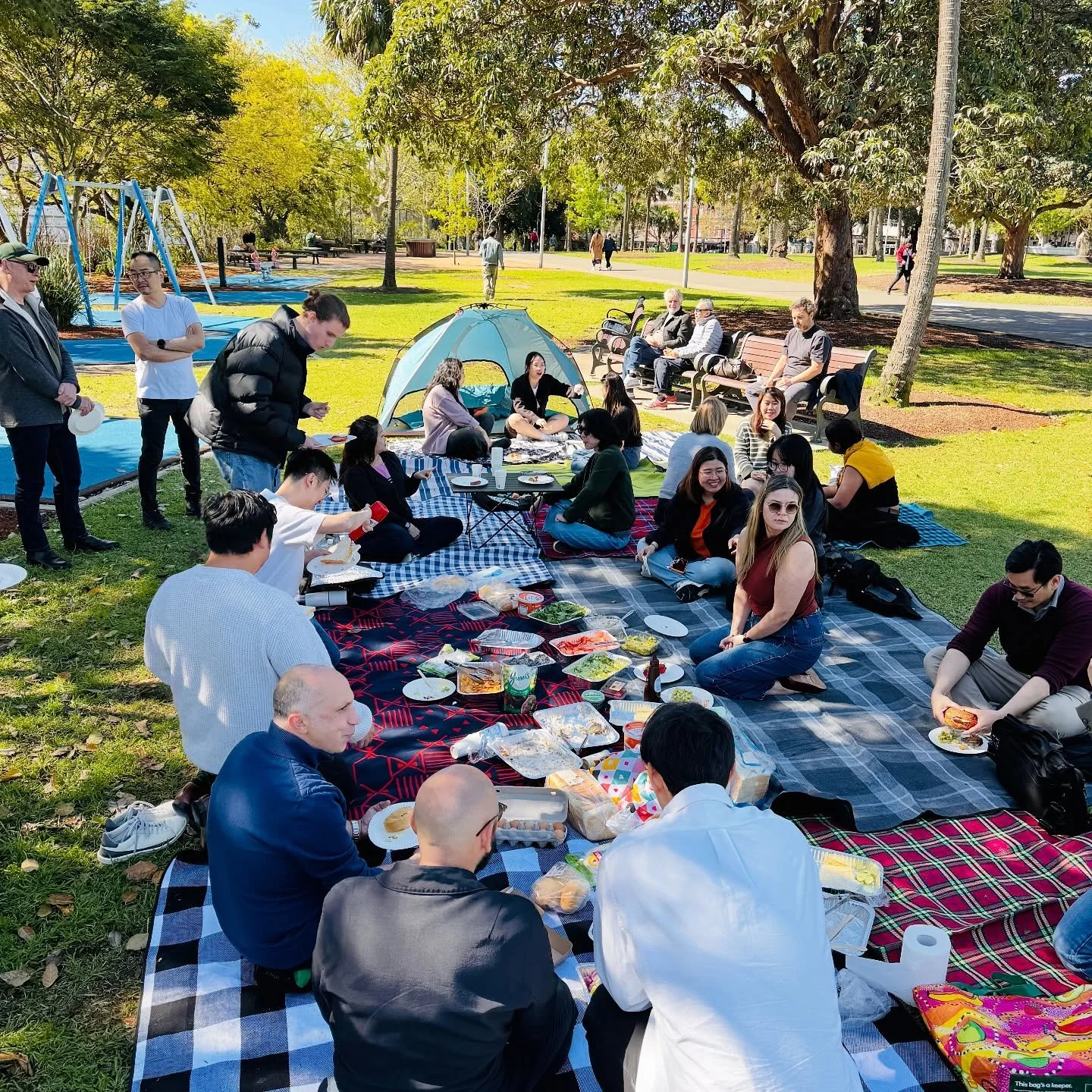 In honour of @ruokanyday we took our team out to connect with each other in nature over food, and of course, a friendly competition to break up our usual office life and bring into focus we are here to support each other.
