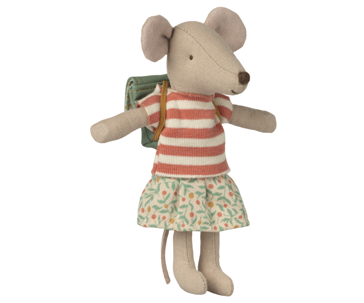 Pre-order: Tricycle mouse, big sister - green (Expected arrival by: 6/1/26)