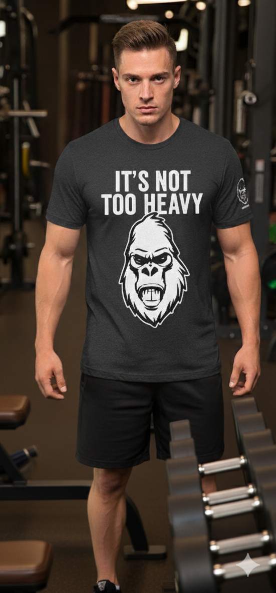 Forg3D Muscle “Not Too Heavy” Training Tee