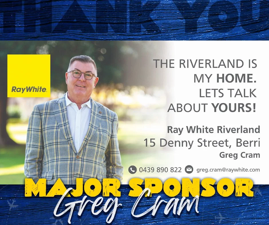🌟 Sponsor Spotlight &ndash; Greg Cram, Ray White Riverland 🌟

A huge thank you to Greg Cram - Ray White Riverland, for continuing to support us as a Major Sponsor for Come From Away.

Greg&rsquo;s ongoing commitment to our Riverland community makes