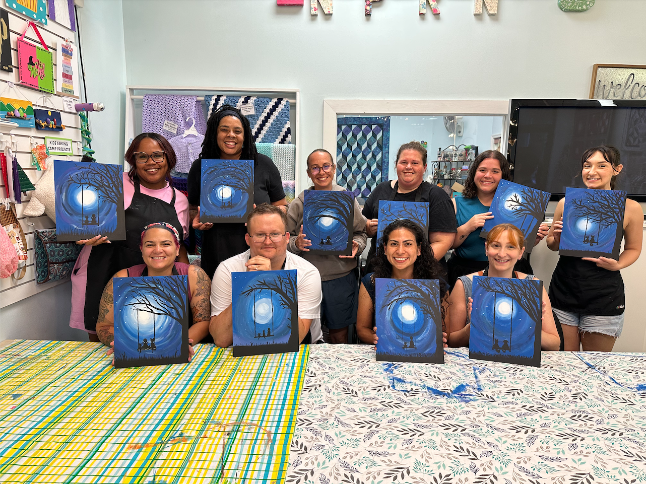 Nanny Night Out - Craft Night at Inspiring U