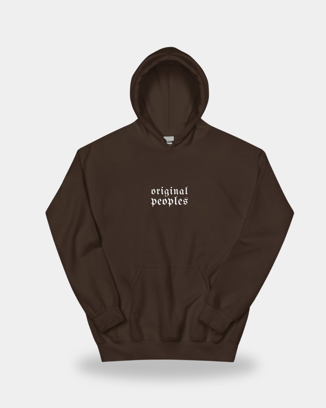 Original Peoples Hoodie Chocolate