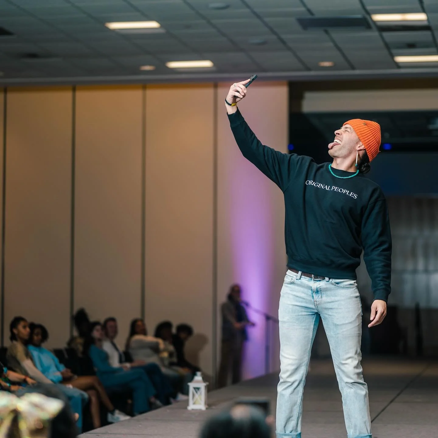 We had an incredible experience showcasing Original Peoples&rsquo; first collection, &ldquo;Rooted,&rdquo; at the Native American Studies Association&rsquo;s event at UNCG! ✨ 

It was such an honor to share our story and culture through fashion. Huge