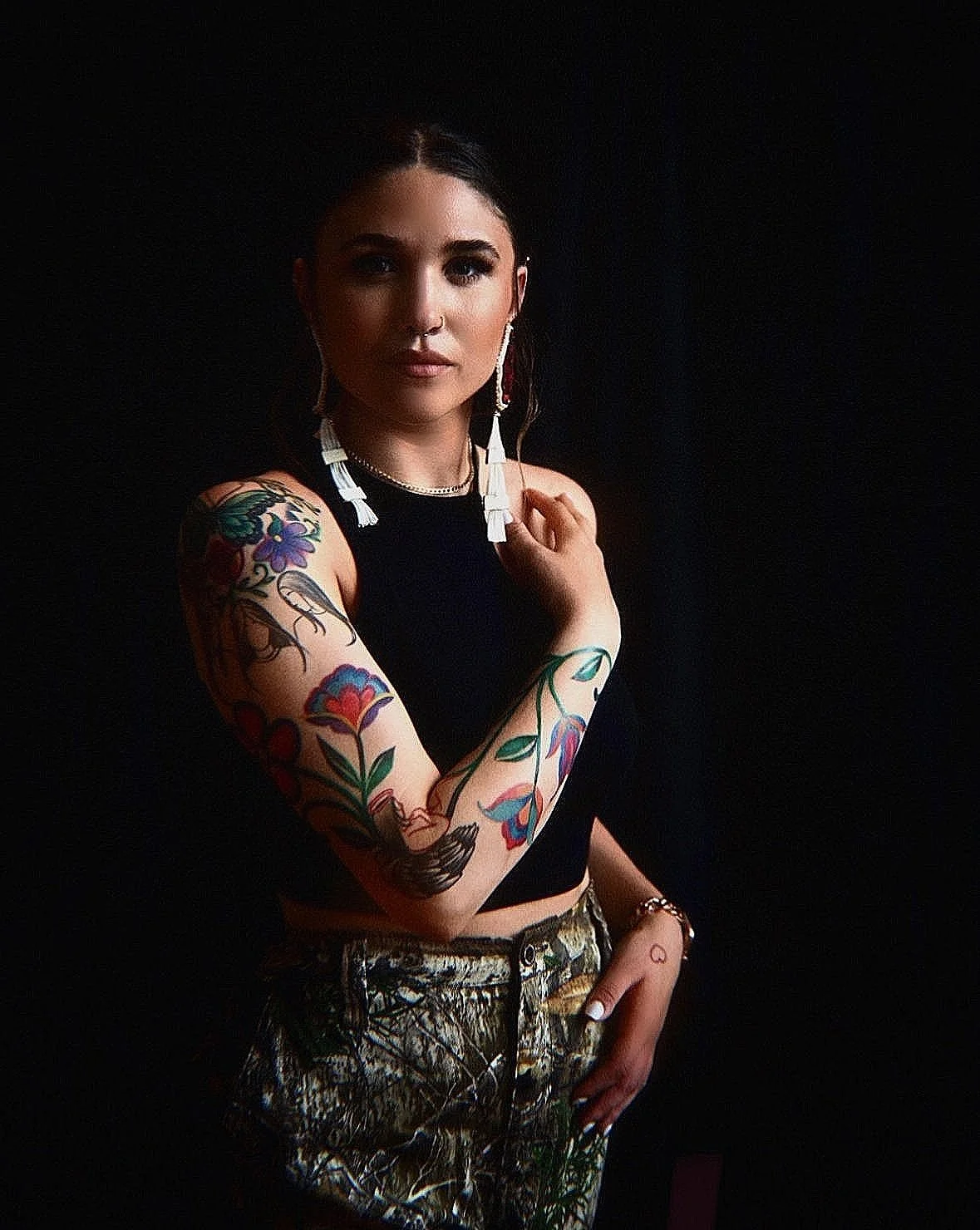 Raven Dial- Stanley owner of Original Peoples Indigenous Streetwear