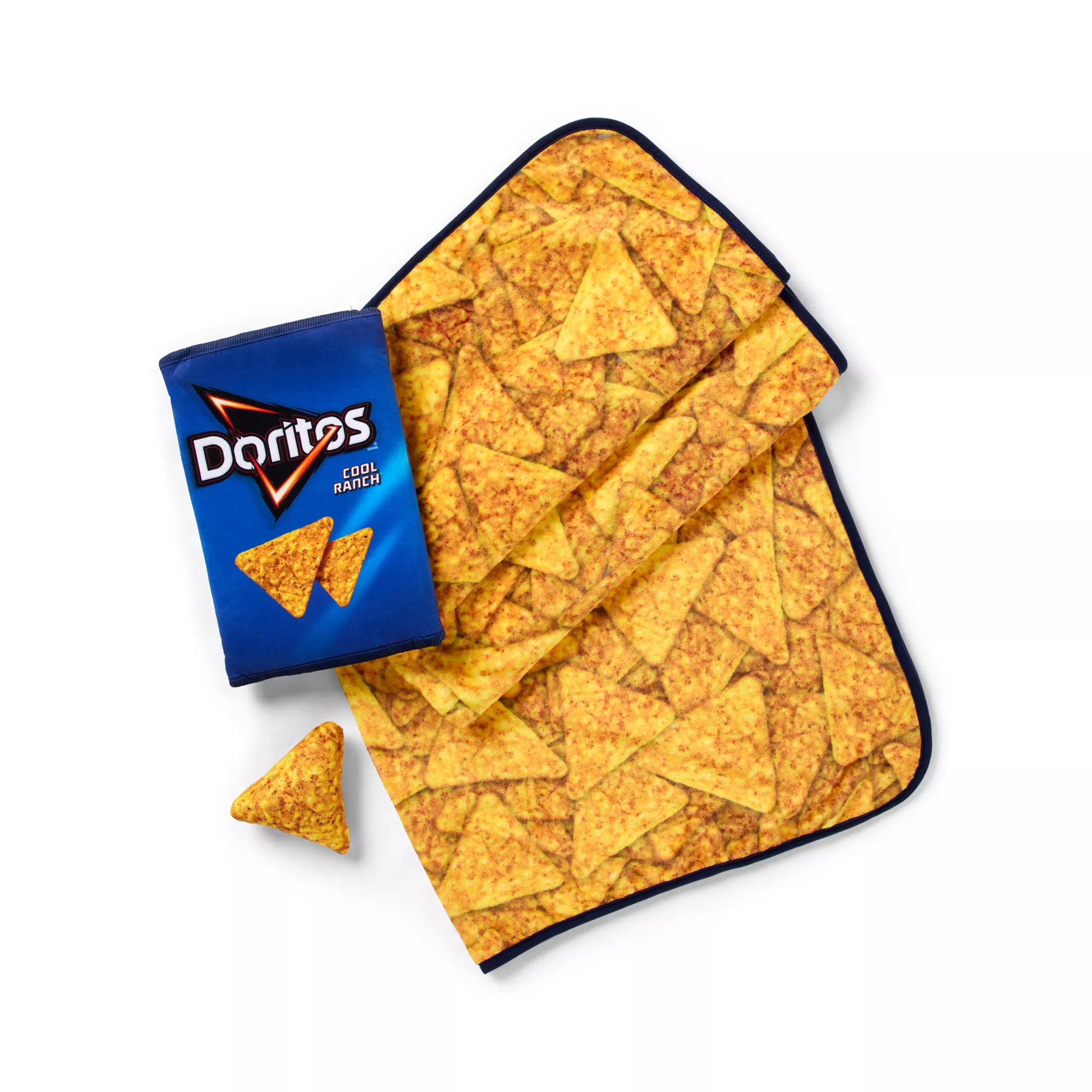 Doritos Cool Ranch Fleece Blanket and Plush Set - Spencer's.png