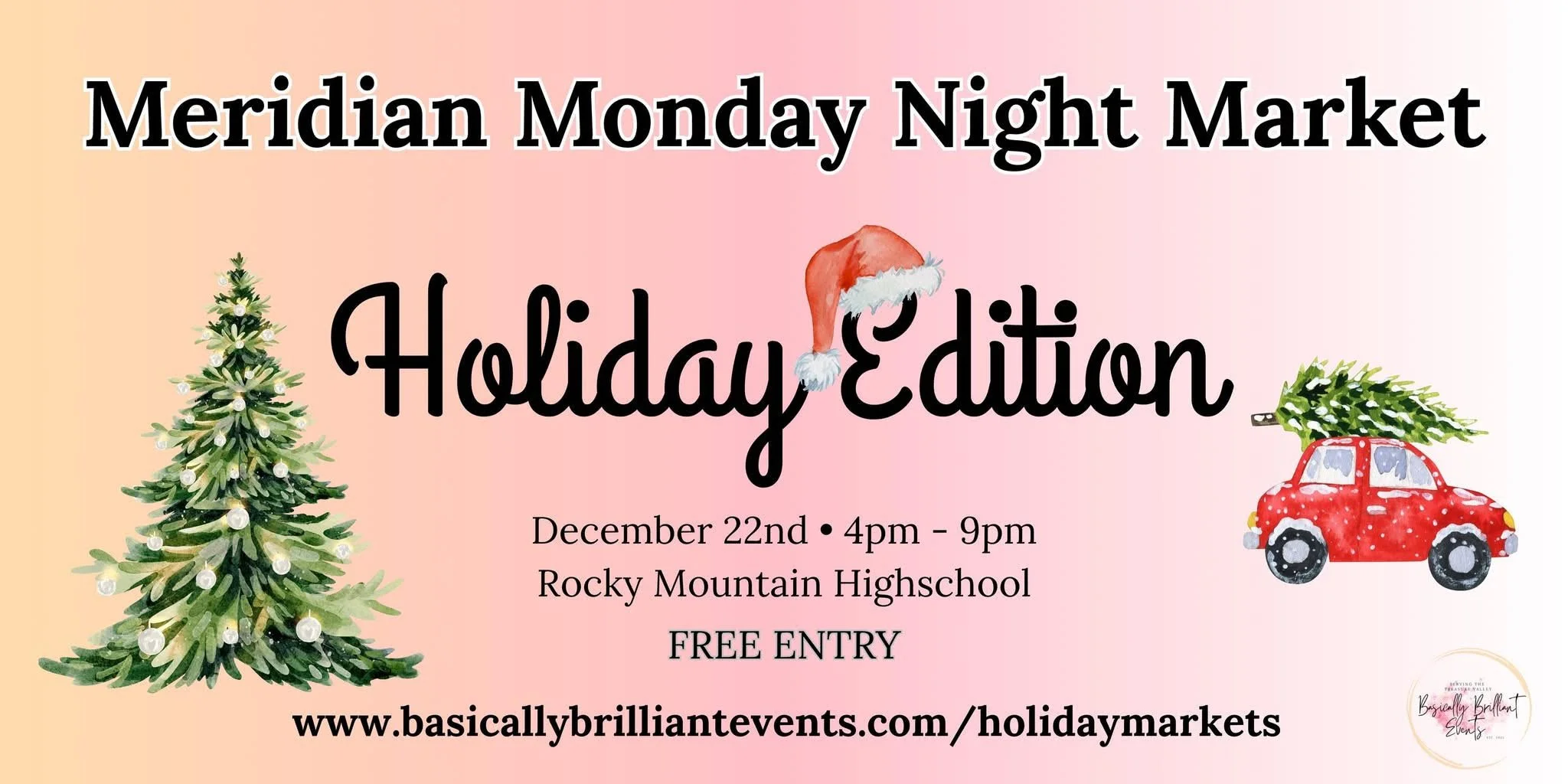 Meridian Monday Night Market - Holiday Edition!