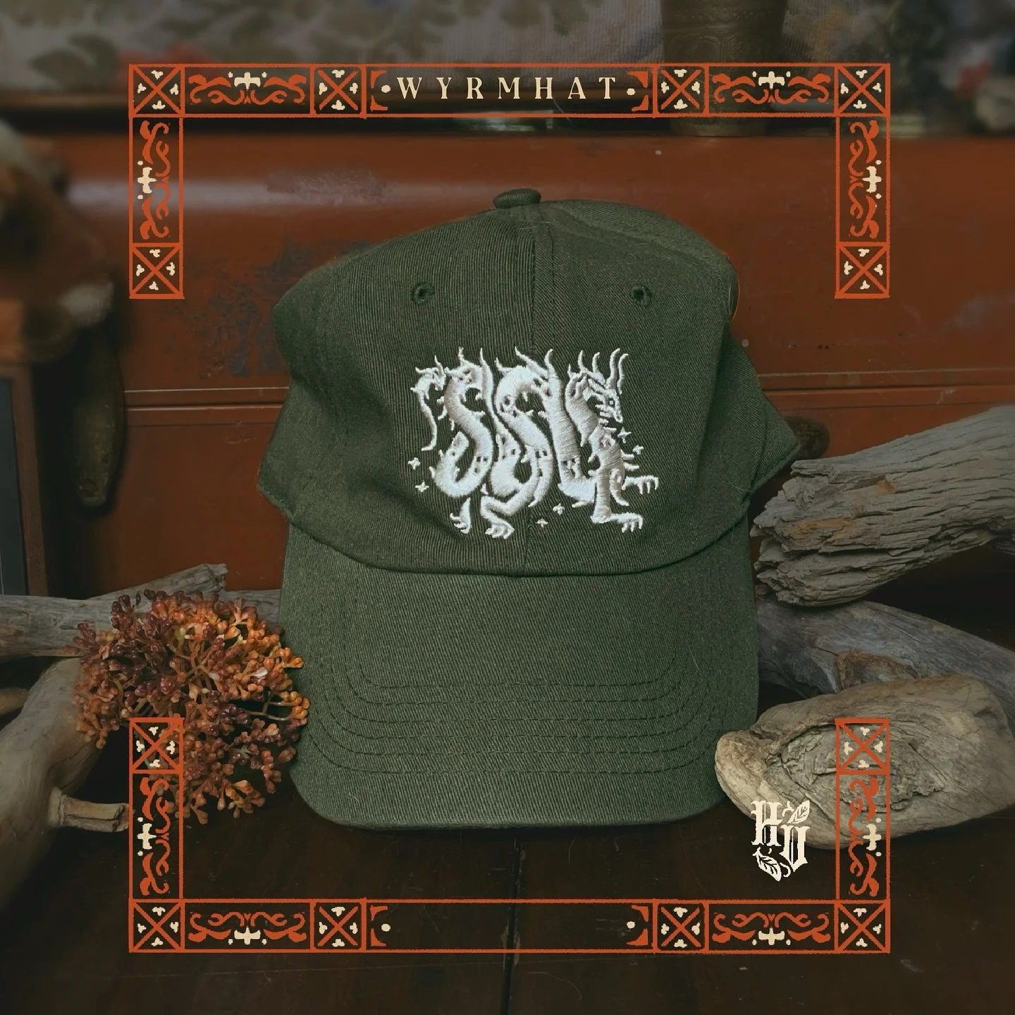 The *WyrmHat* has arrived on Ye Etsy
-
Embroidered by lovely friends at @spewgraphics These guys really look like a really wyrm on your head. seriously, some people might be alarmed at the sight of this if you wear it. Always let your friends know th