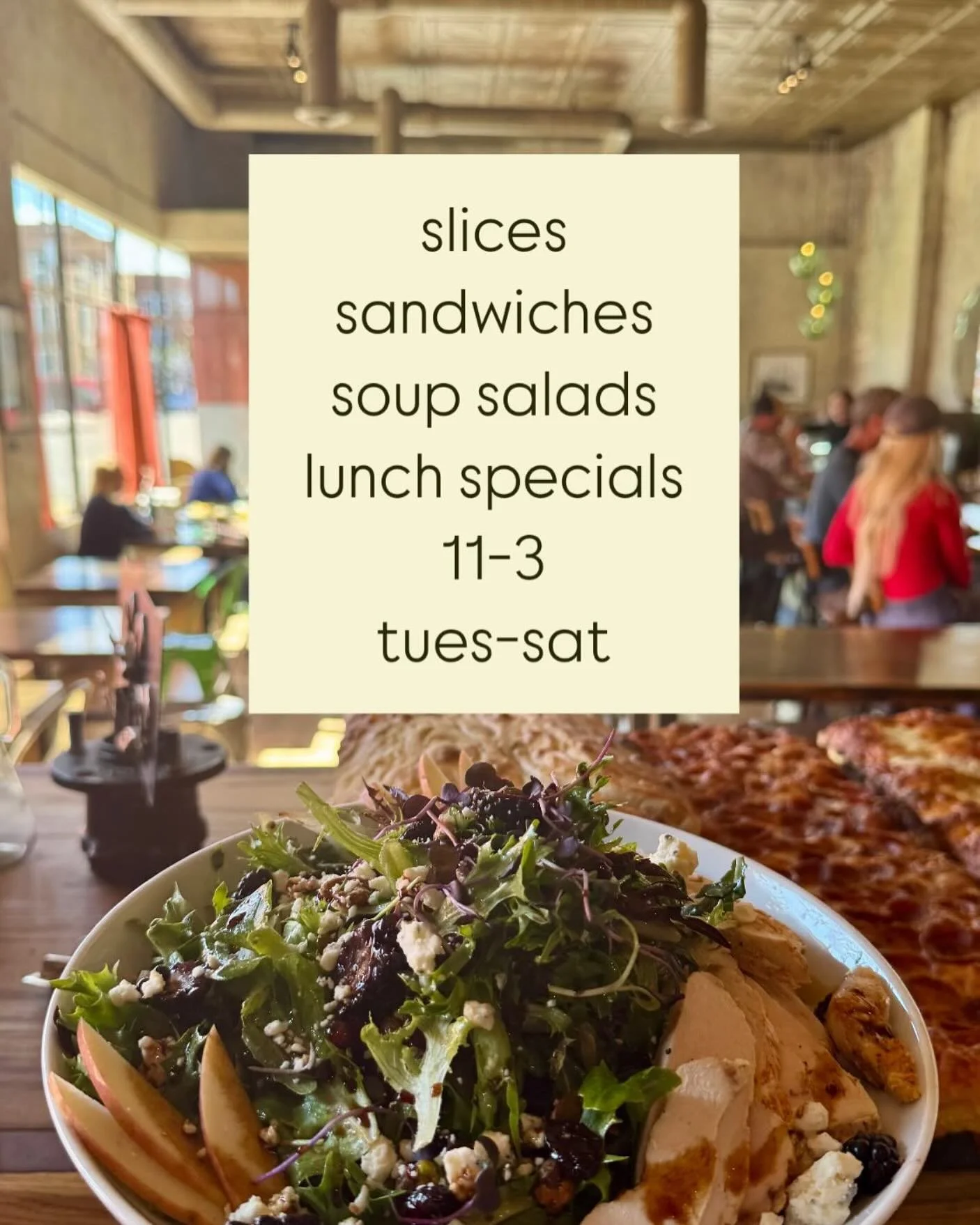 PIZZA EVERYDAY ALL DAY 🍕